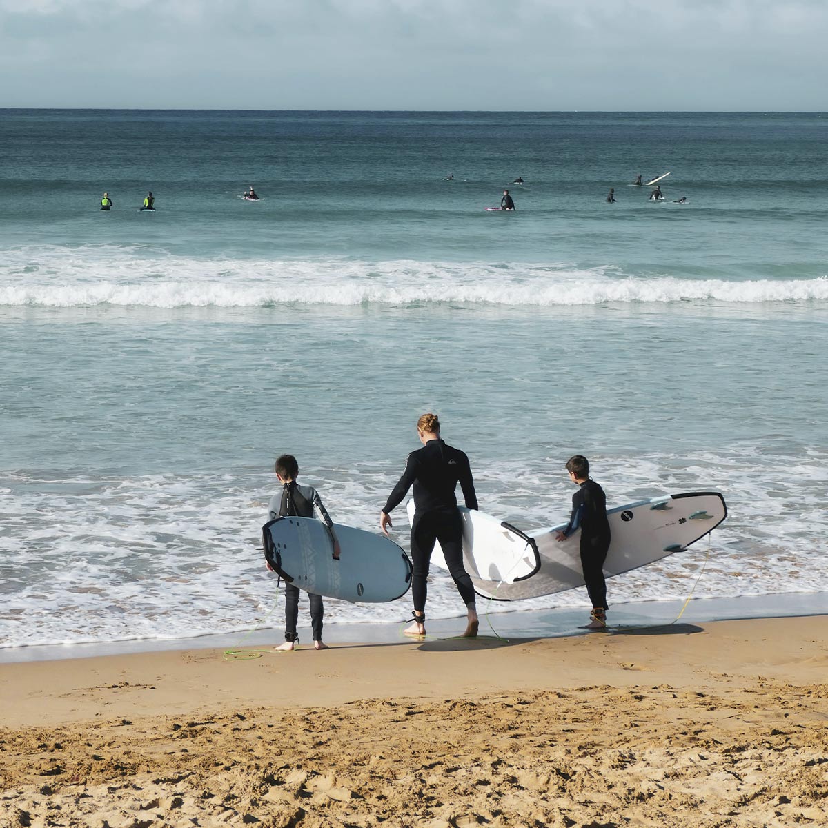Australian Beach During Holidays