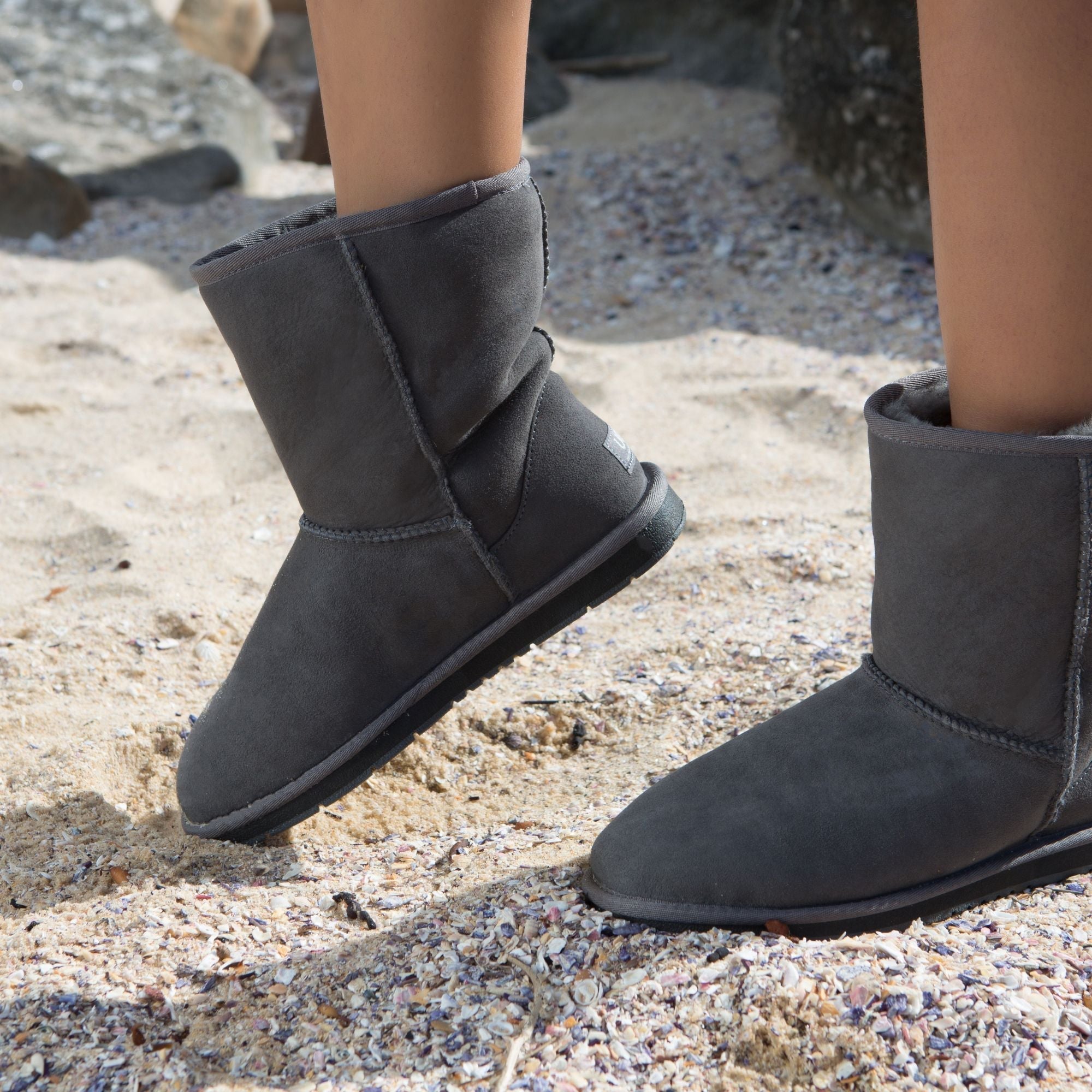 wearing UGGs in zero drop environment