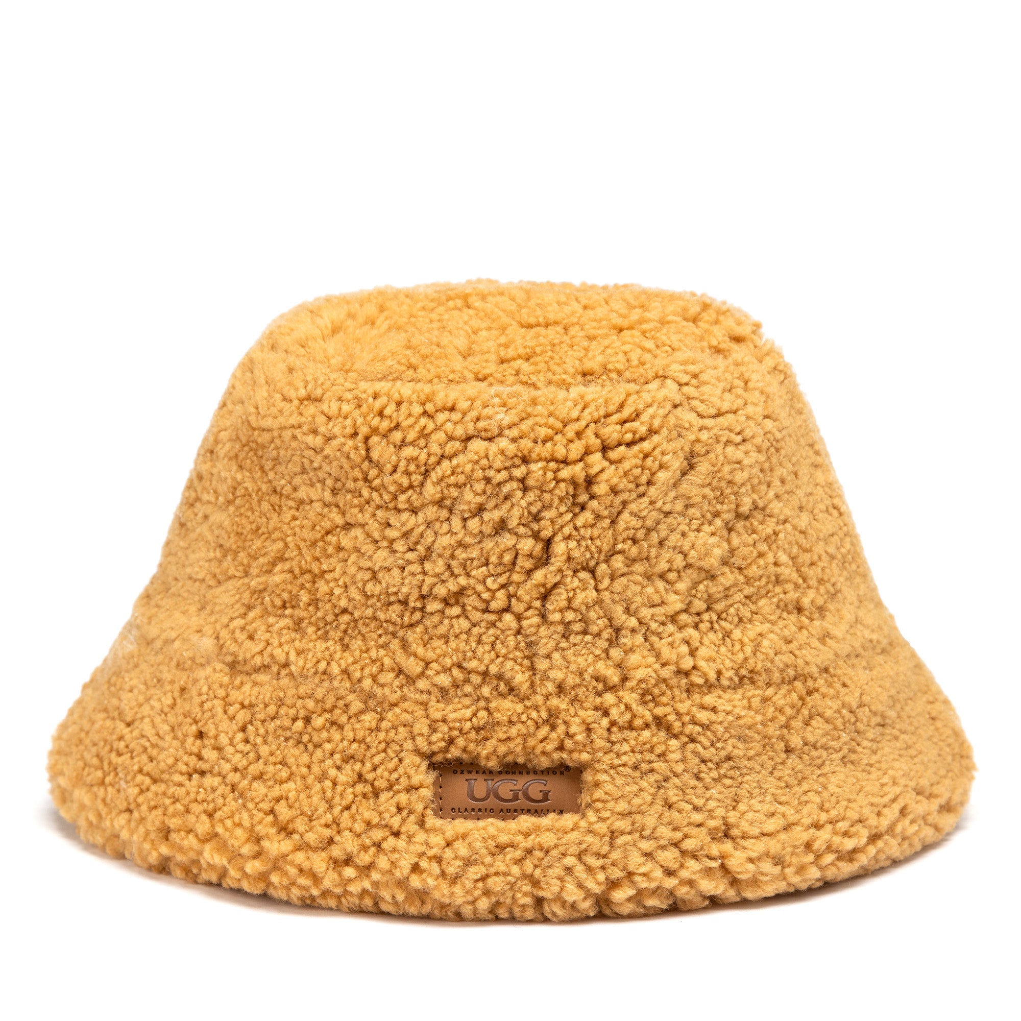UGG Curly Sheepskin Bucket Hat