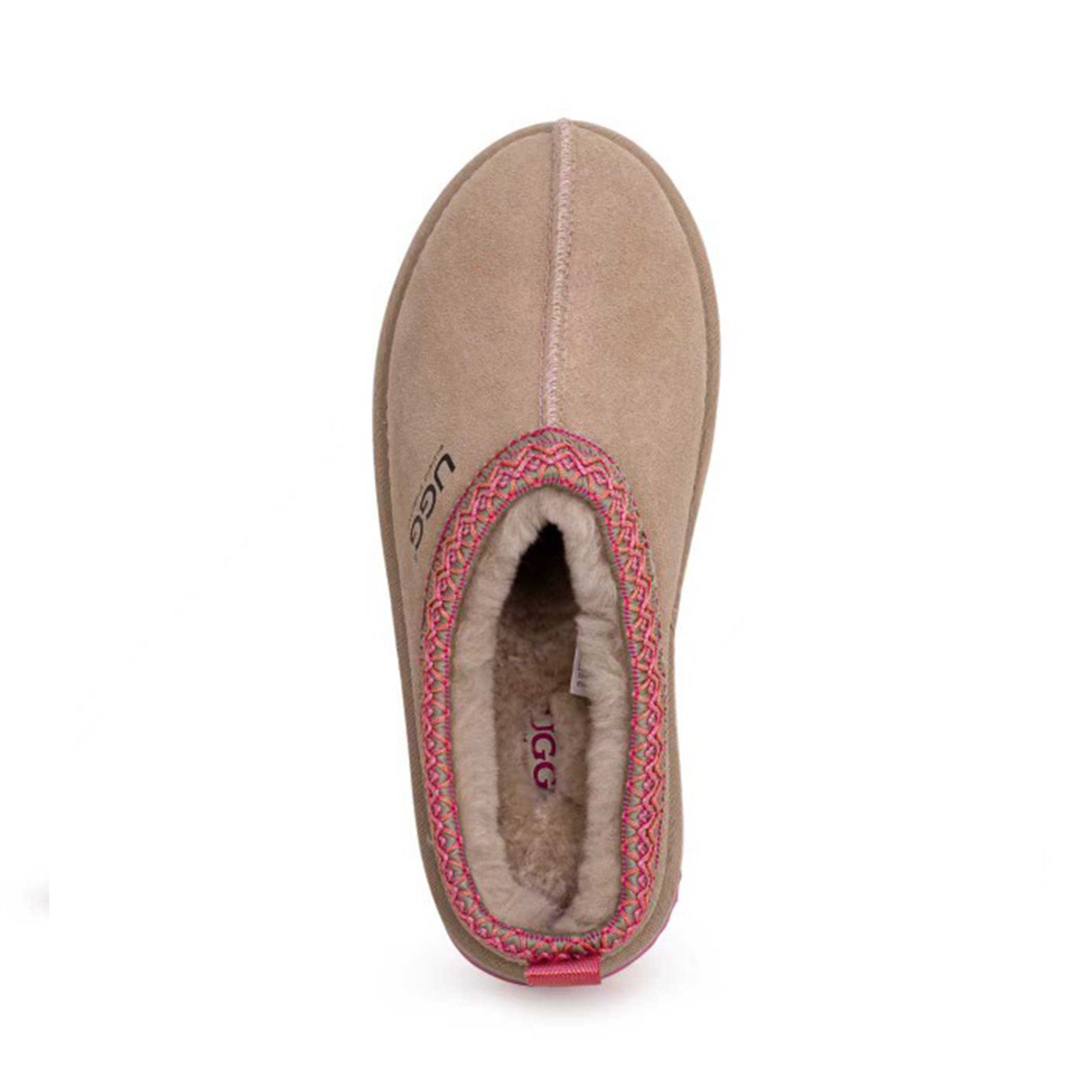 Premium Tassie Platform Ugg Slippers (Pink)