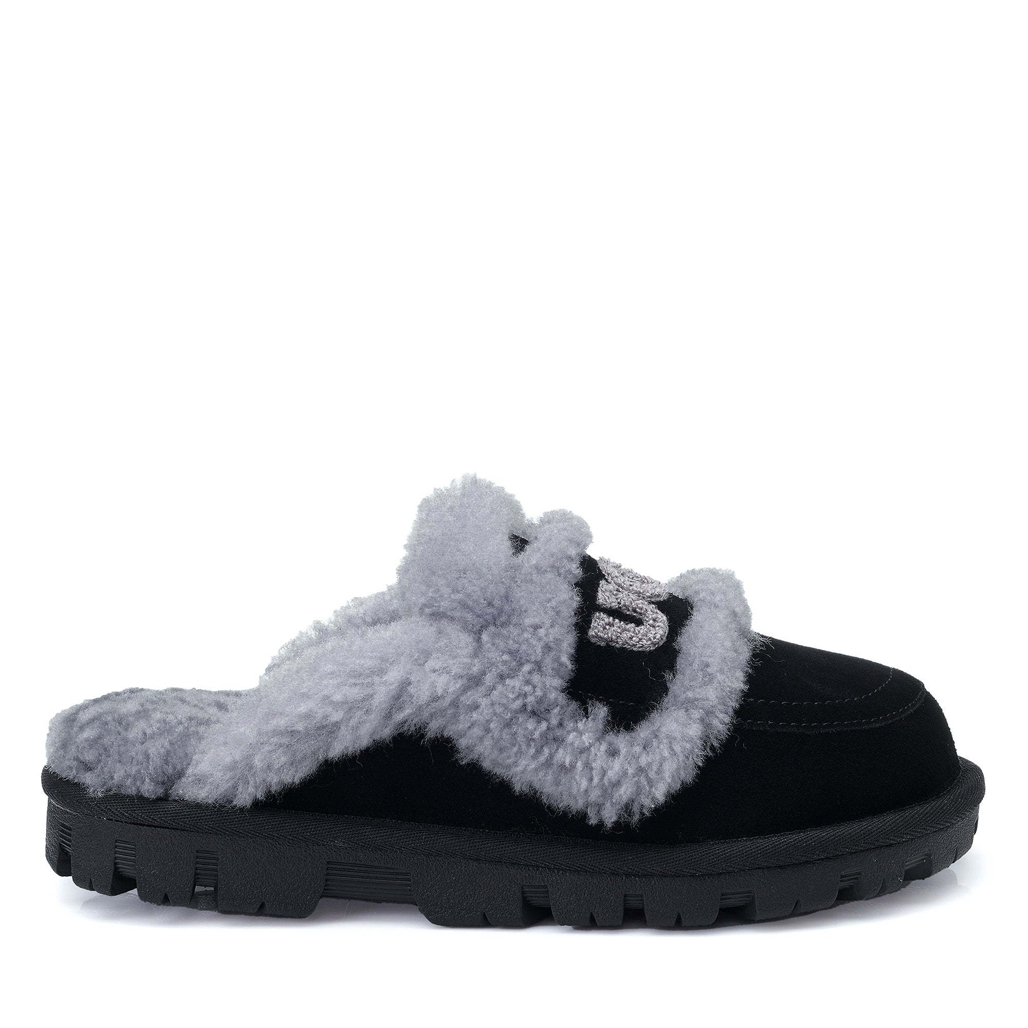 Logo Shearling Ugg Slipper