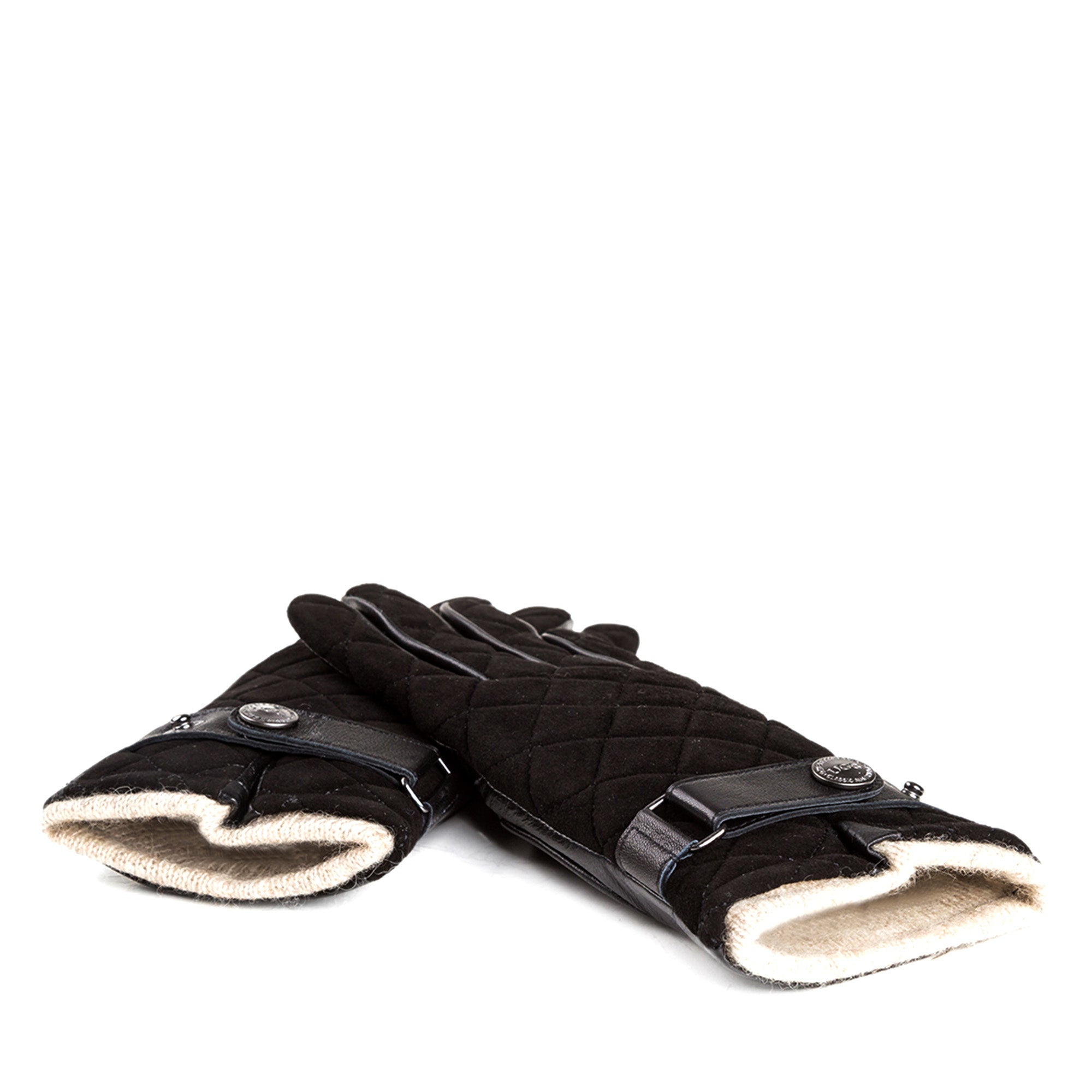 Ladies Quilted Ugg Gloves