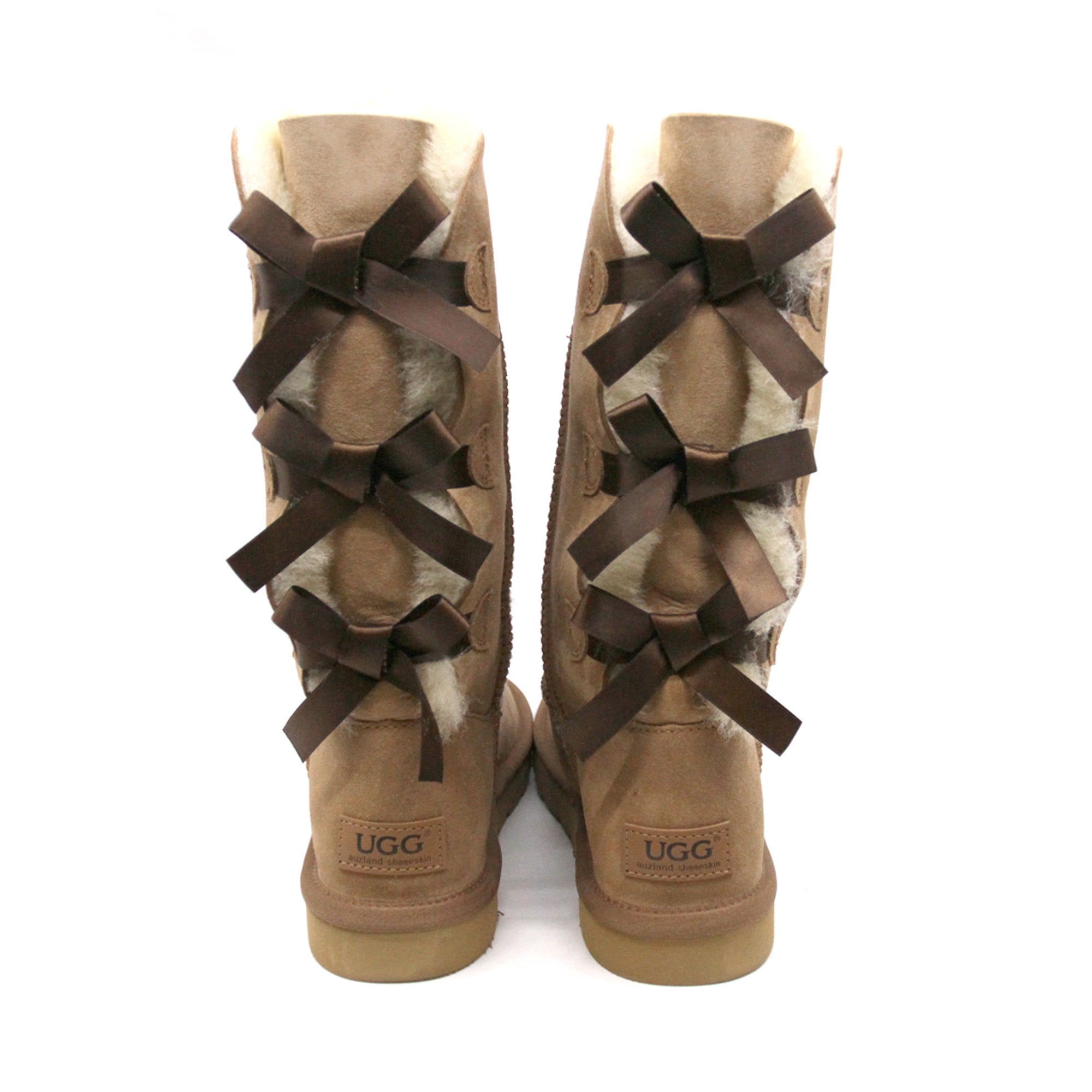 Premium Tall Back Bow Uggs