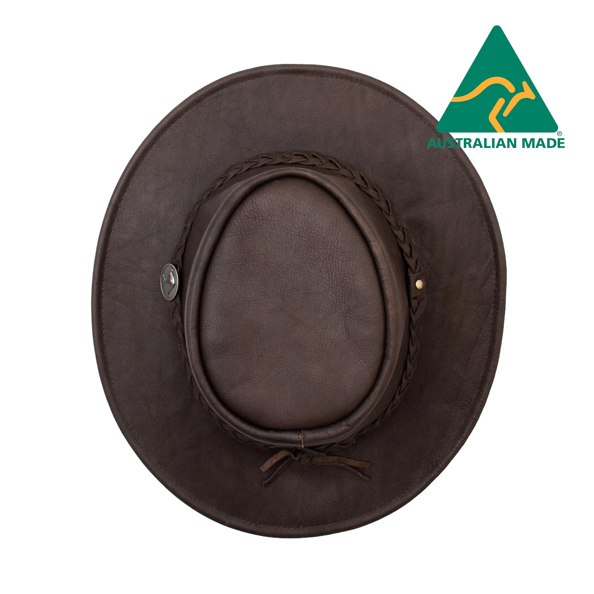Bushie Full Grain Leather Hat