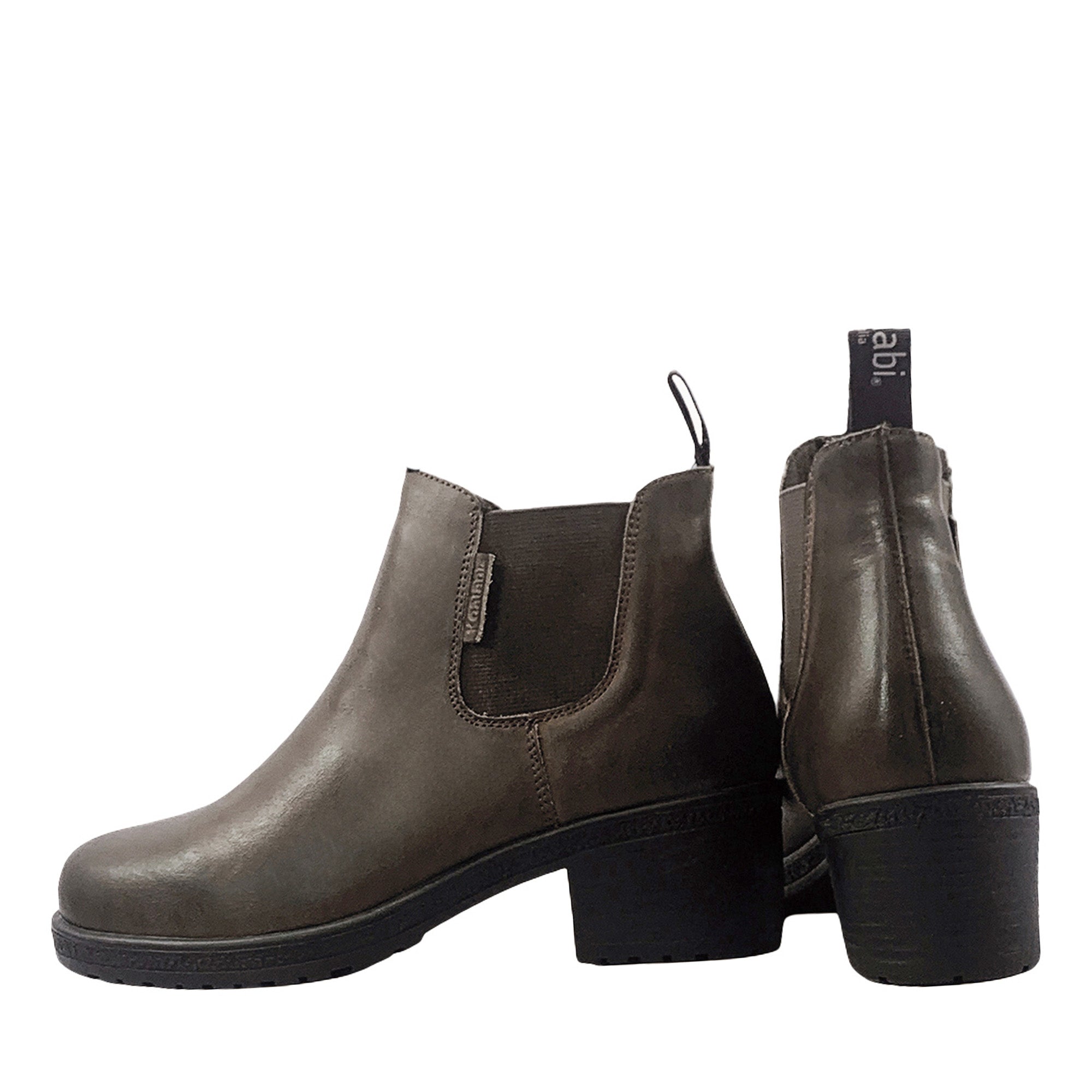 Inis Leather Heels Boots