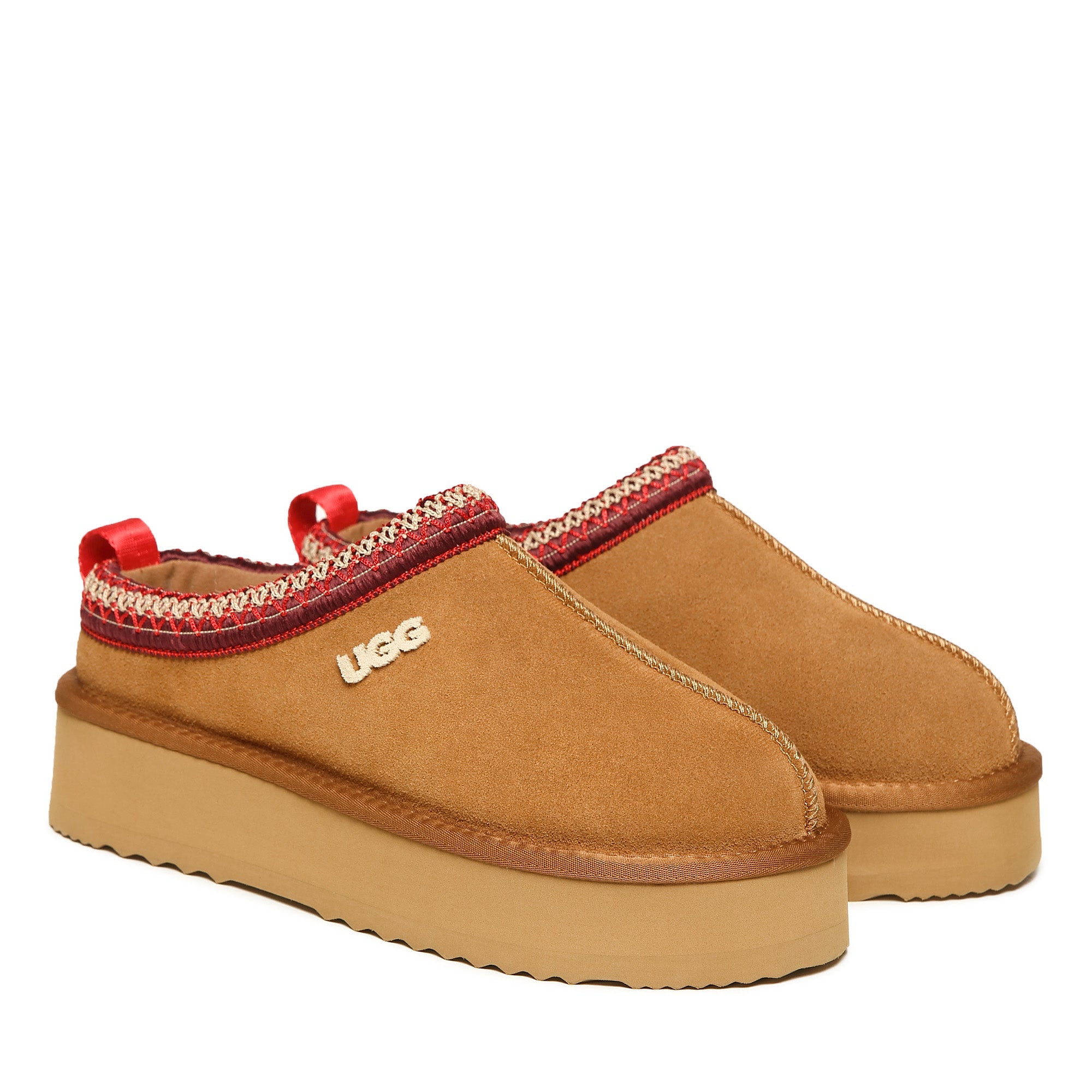 Tassie Logo Platform Uggs