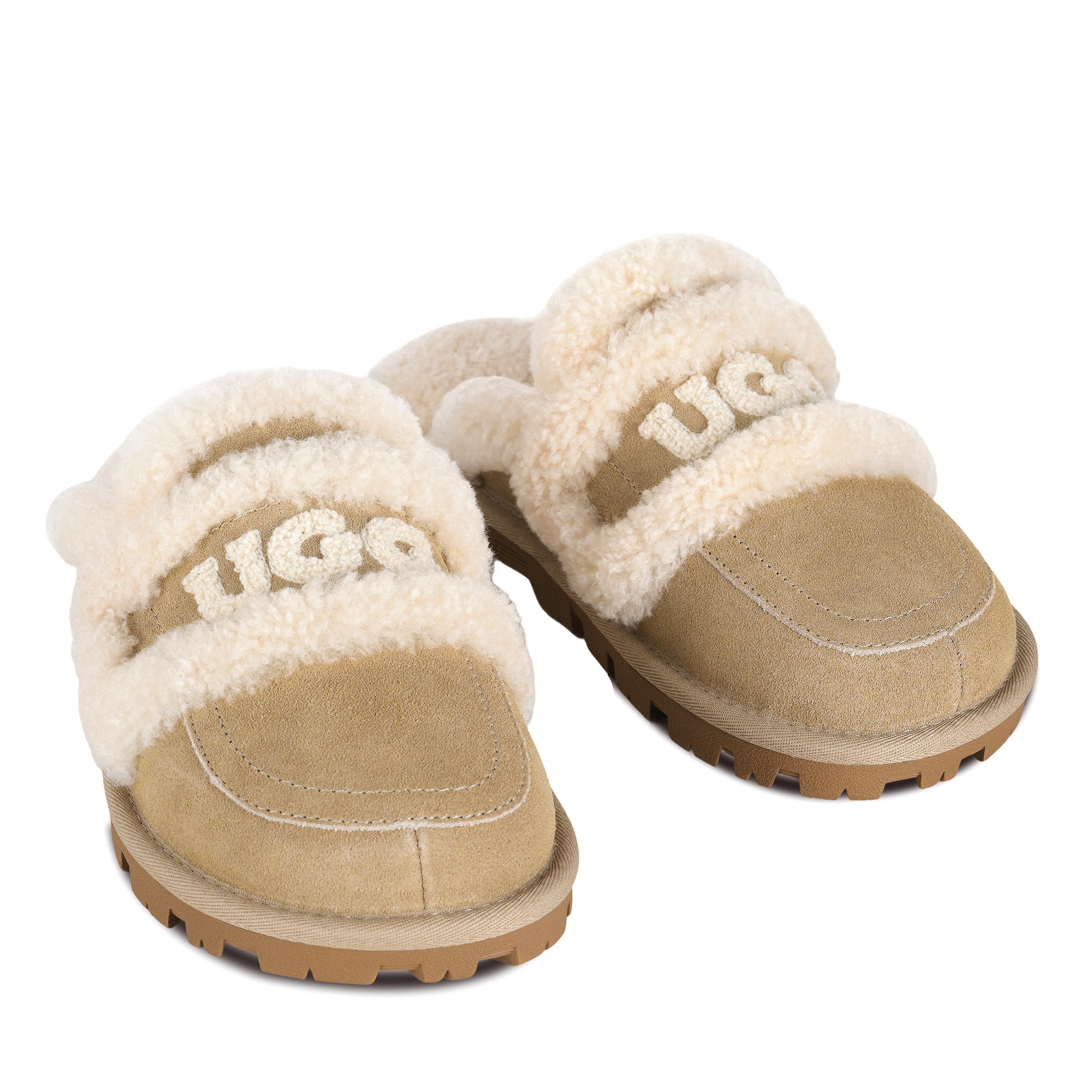 Logo Shearling Ugg Slipper