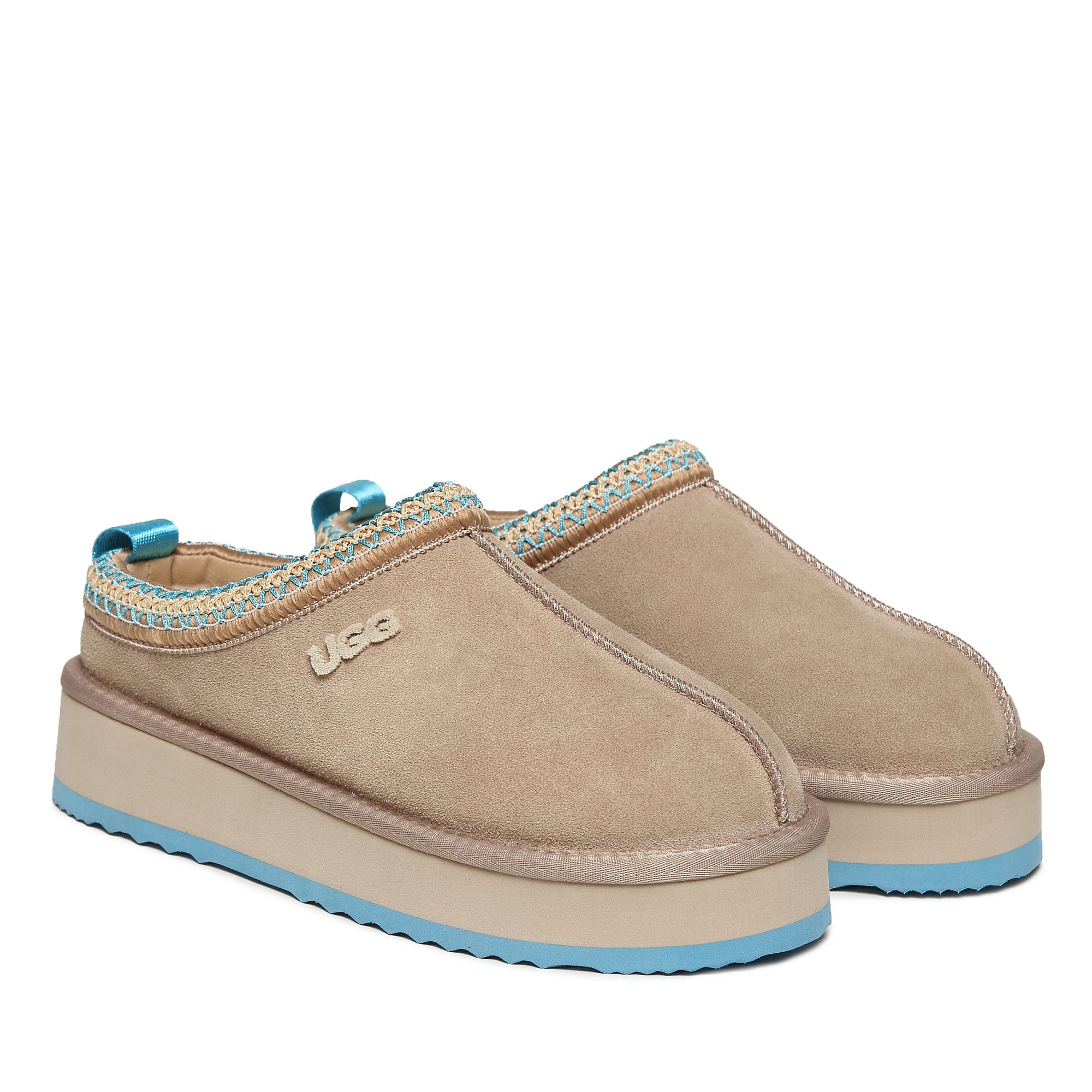 Tassie Logo Platform Uggs