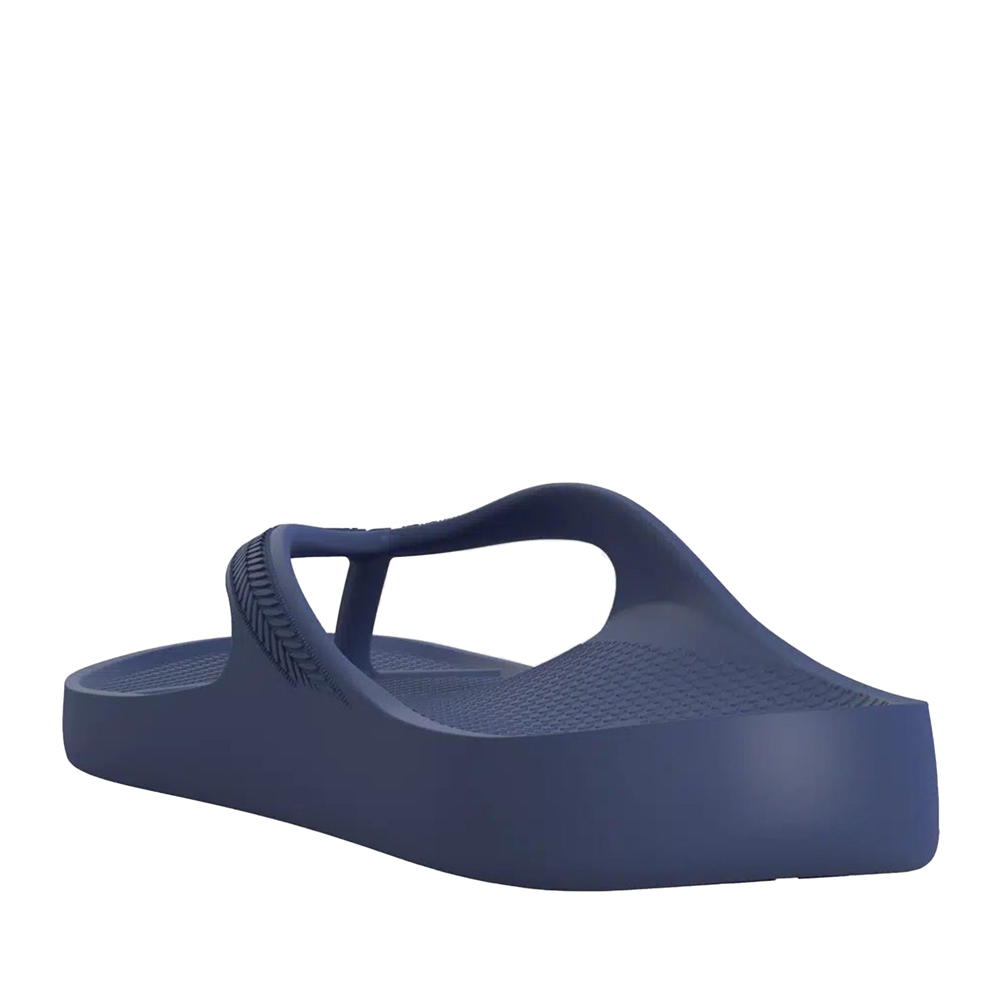 Navy Blue Arch Support Orthotic Unisex Thongs