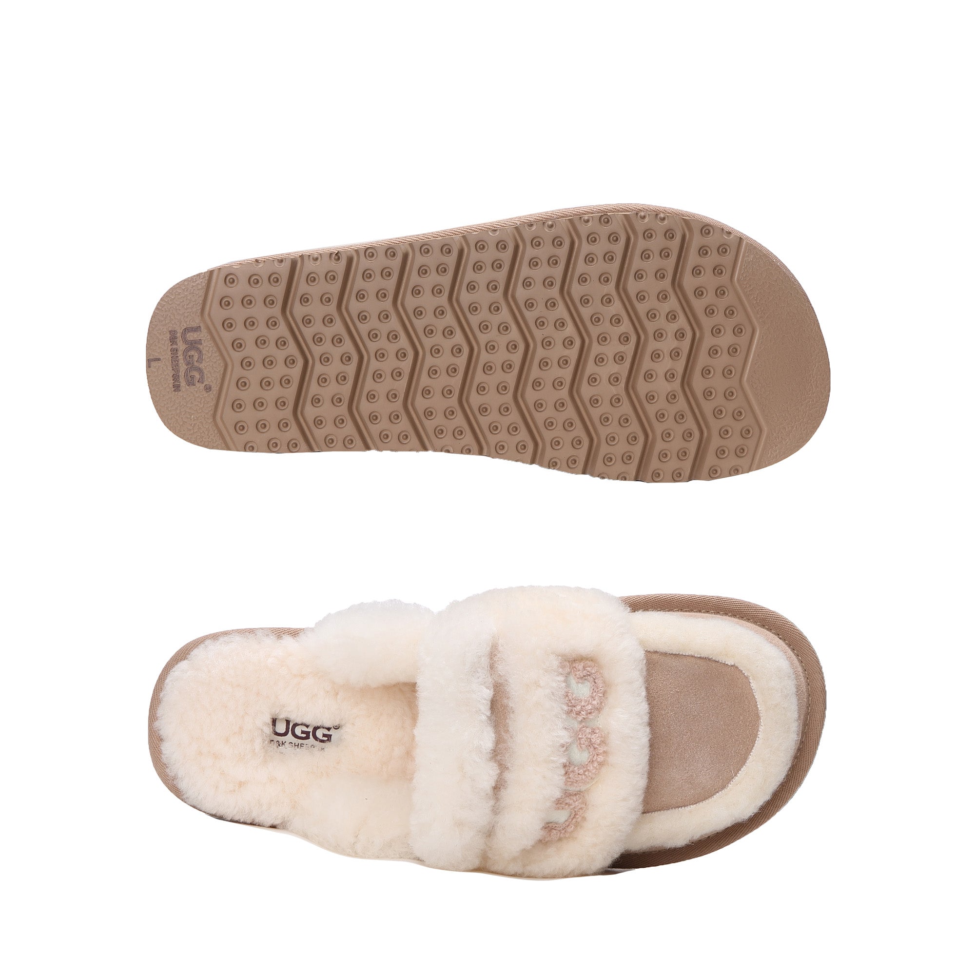 Fluffy Logo Uggs