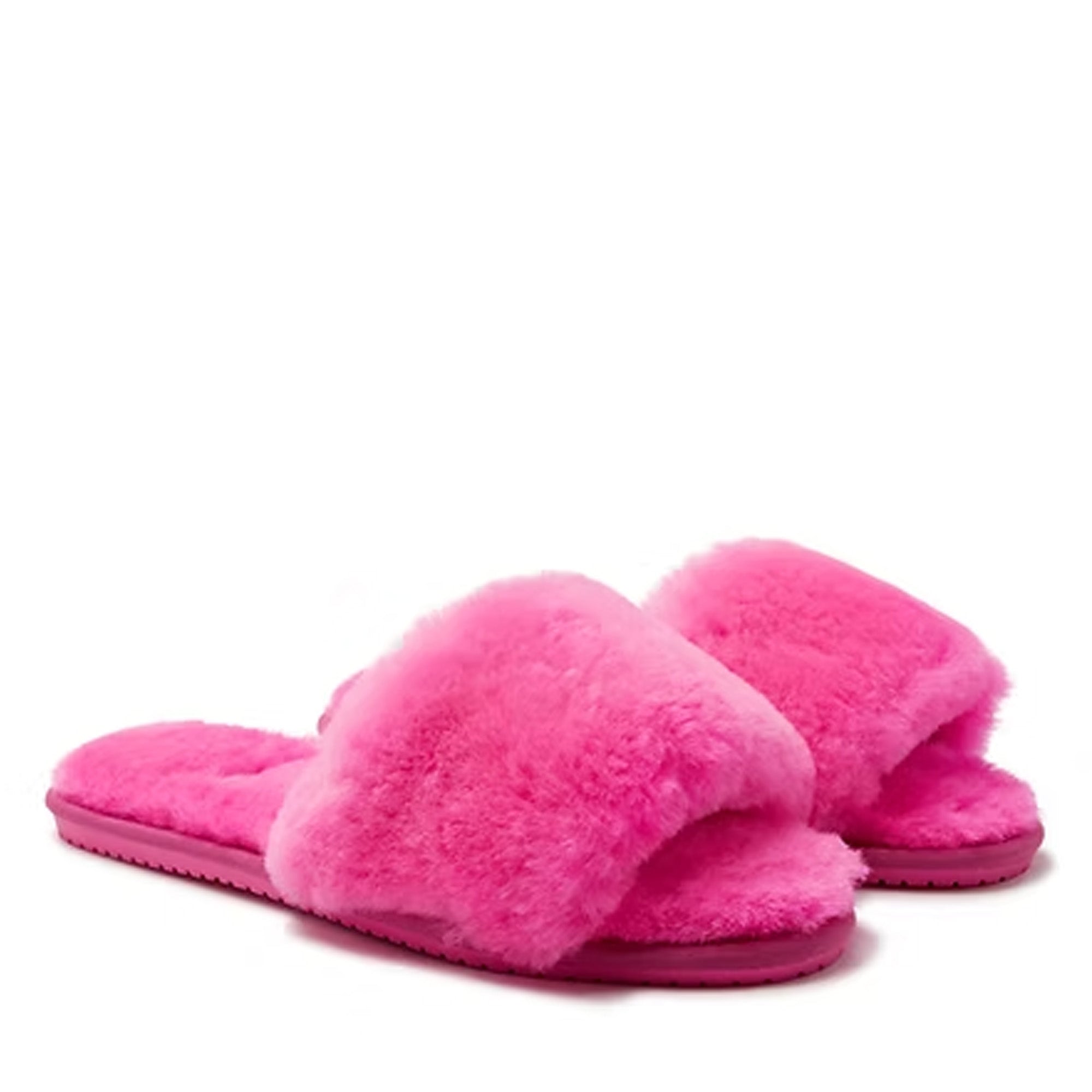 Premium Slides Fluffy Uggs