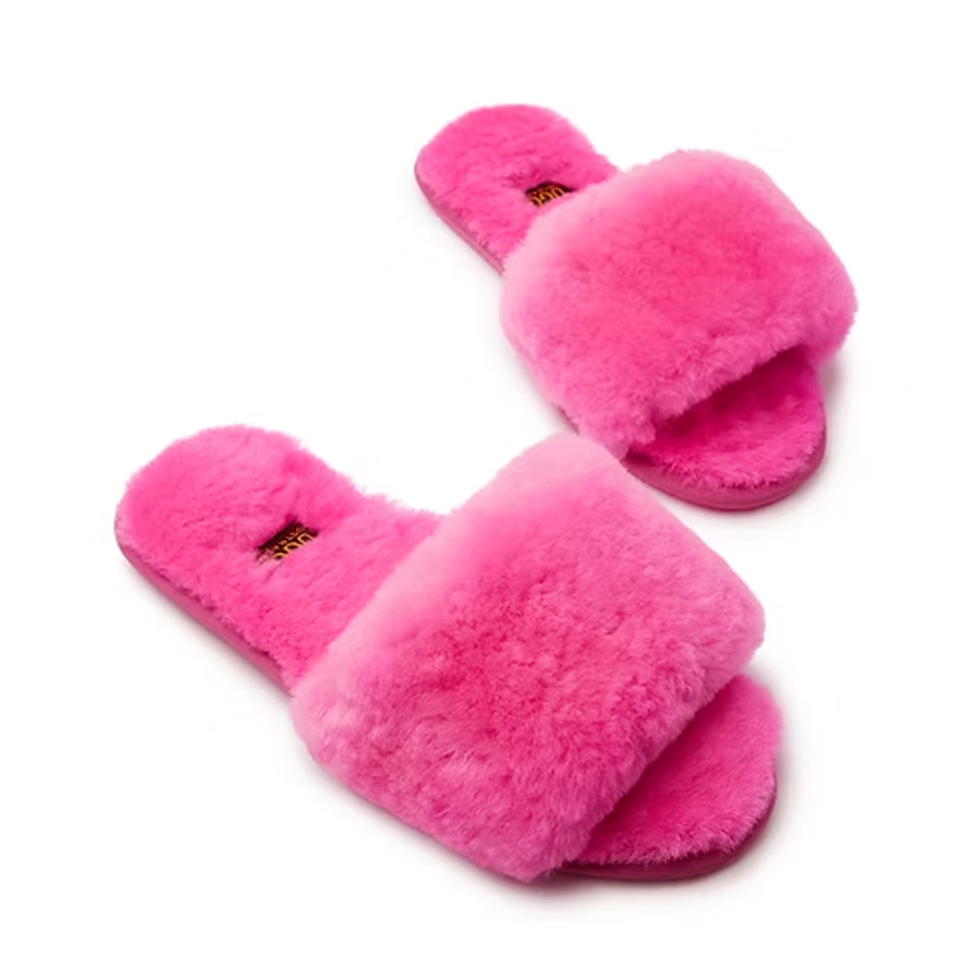 Premium Slides Fluffy Uggs