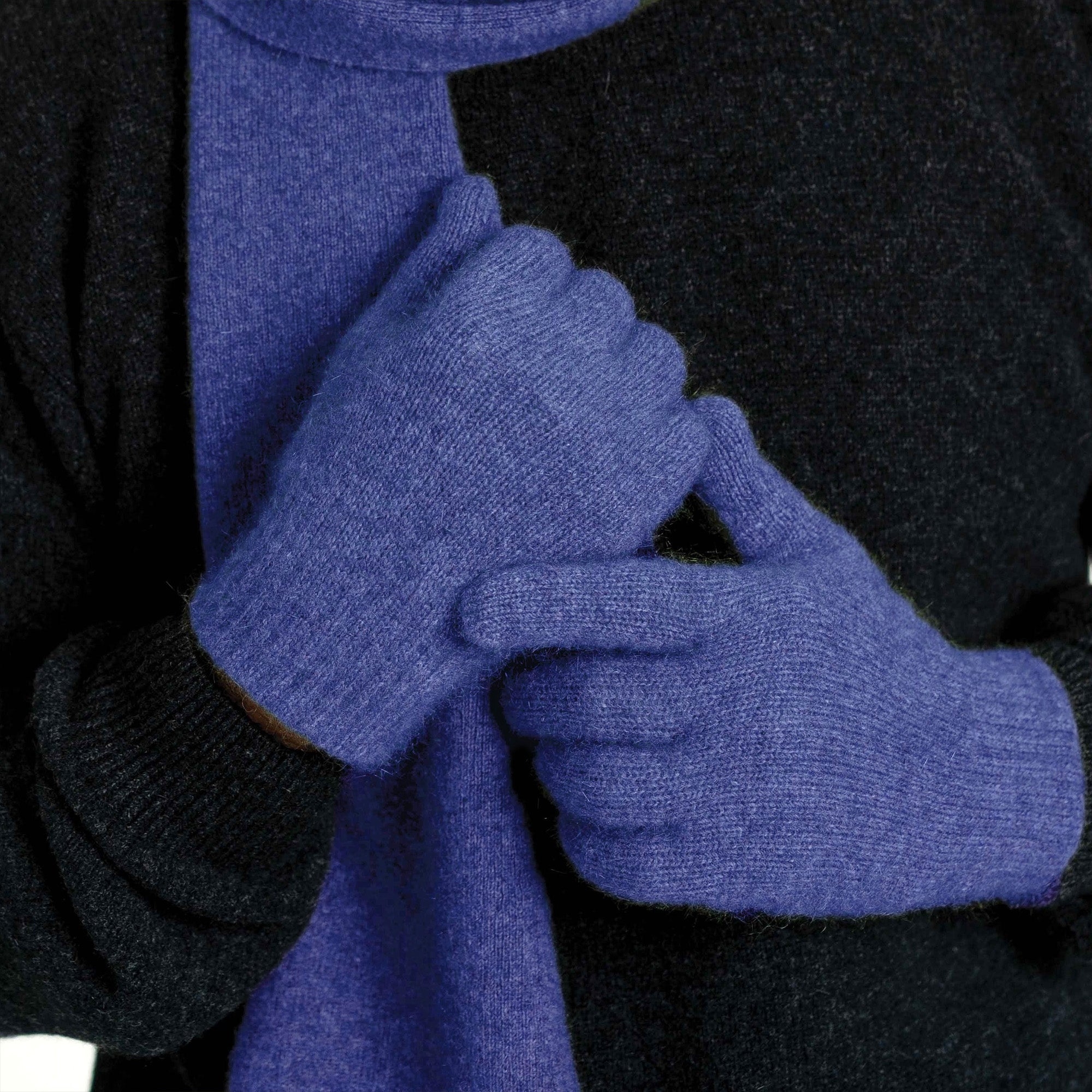 Premium Possum and Merino Wool - Plain Gloves