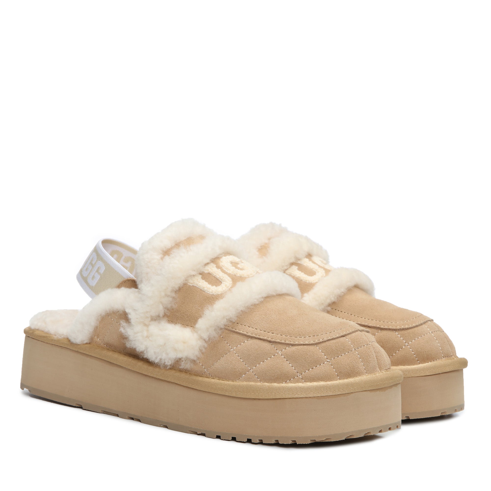 Detachable Platform Fluffy Uggs