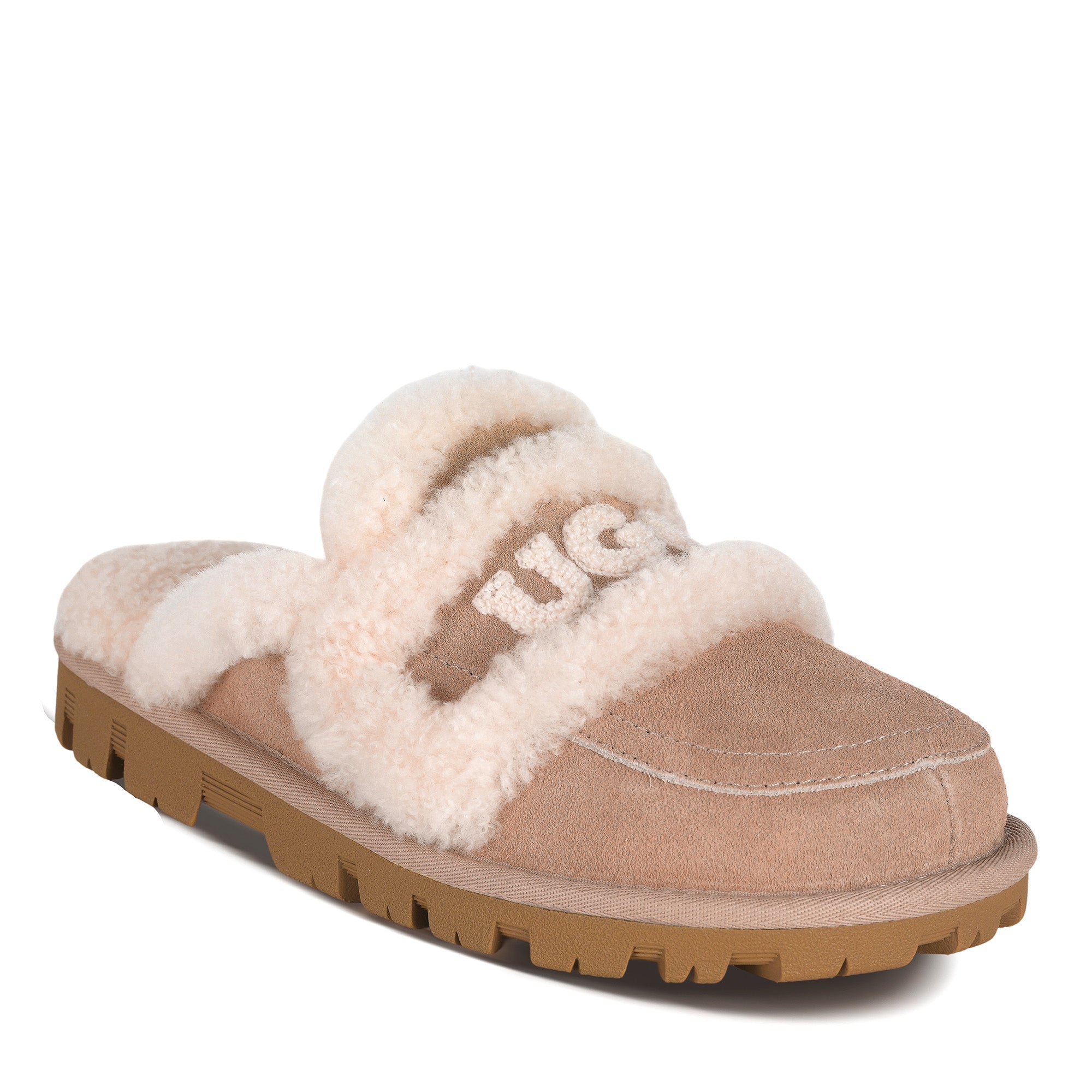 Logo Shearling Ugg Slipper
