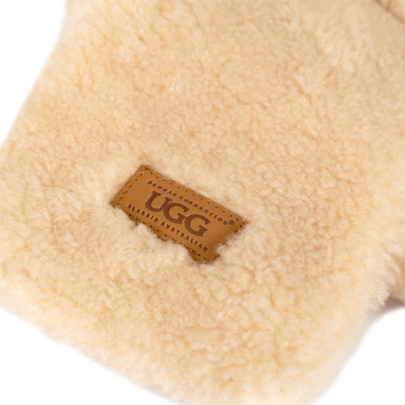 UGG Curly Sheepskin Scarf