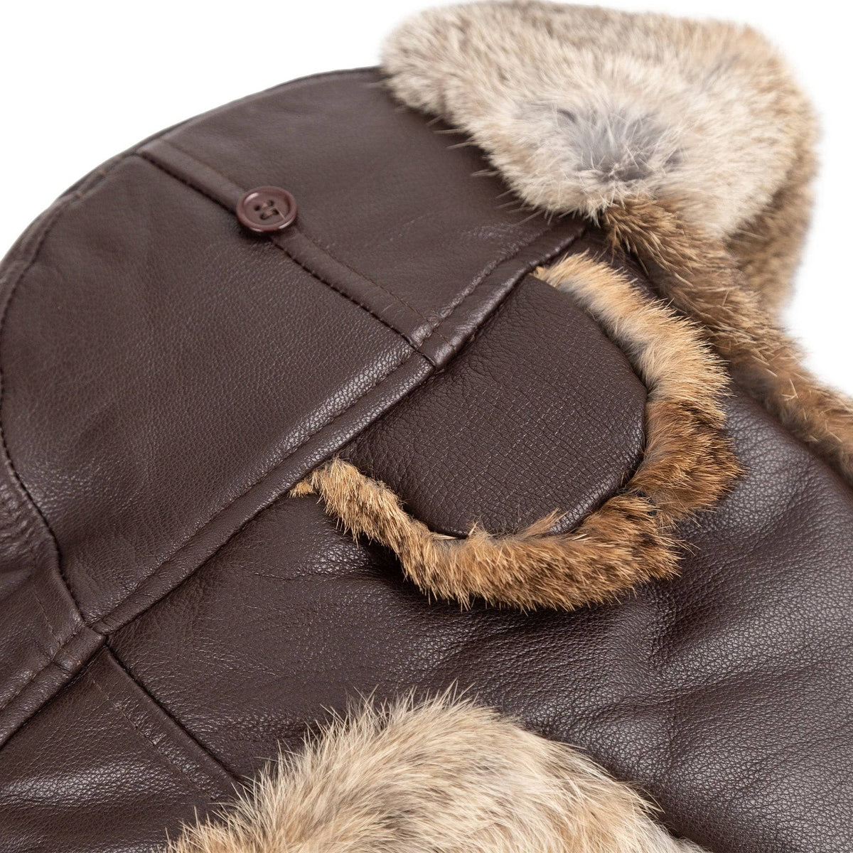 ugg-kiddie-aviator-leather-hat  display picture 1
