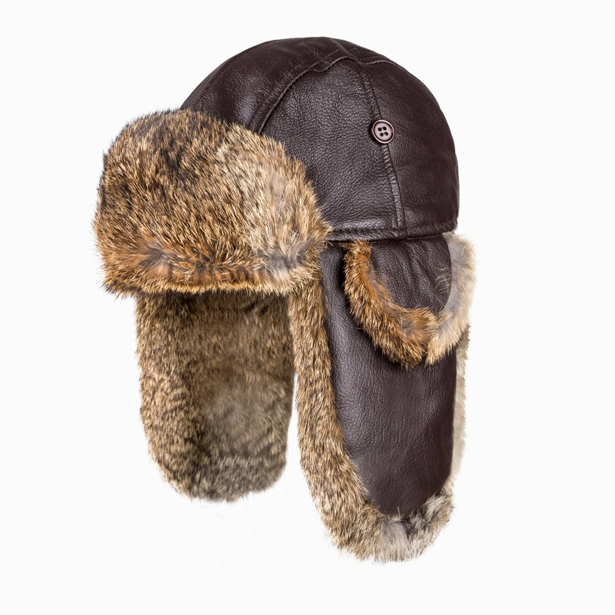 ugg-kiddie-aviator-leather-hat  display picture 2
