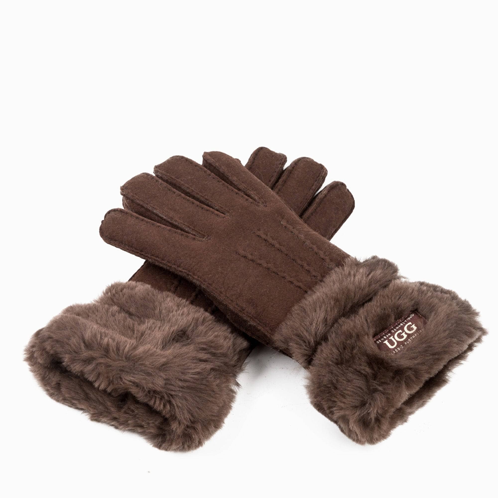 UGG Premium Double Cuff Sheepskin Gloves
