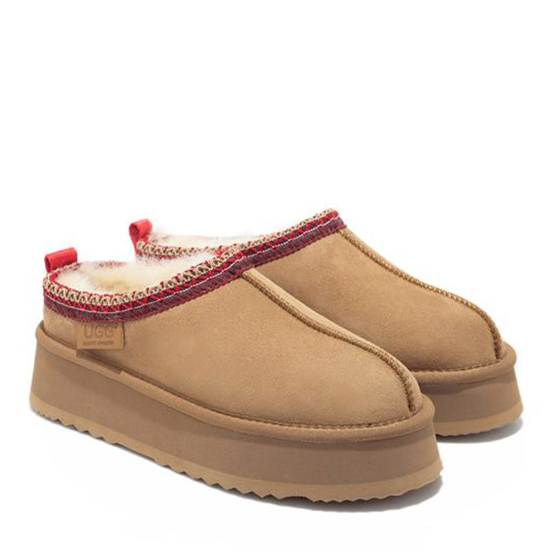 UGG Premium Tassie Platform Slippers