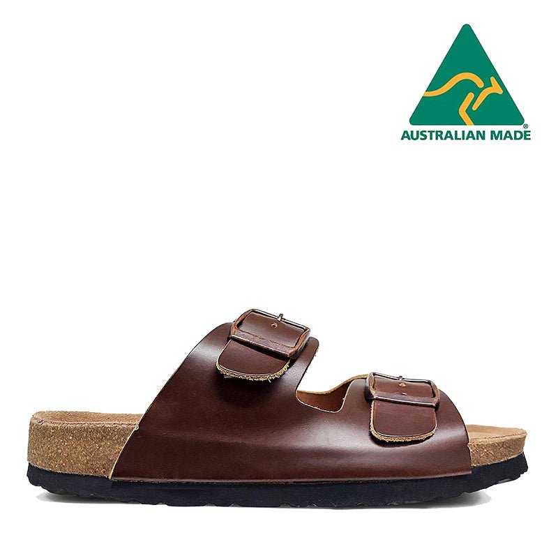 UGG Roman Leather Slides- Made in Australia
