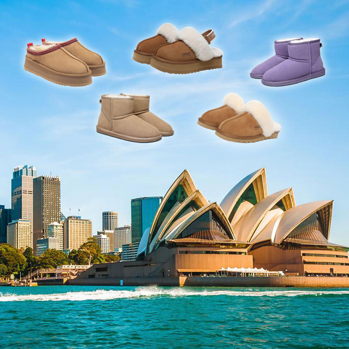 UGG Boots and Sydney Opera House