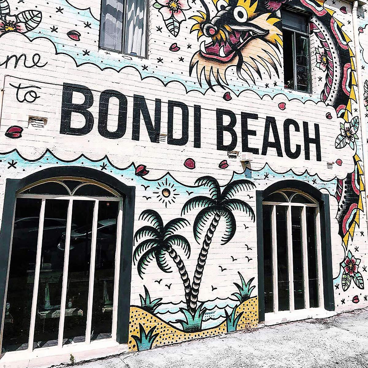 Bondi Beach Building Surf Club