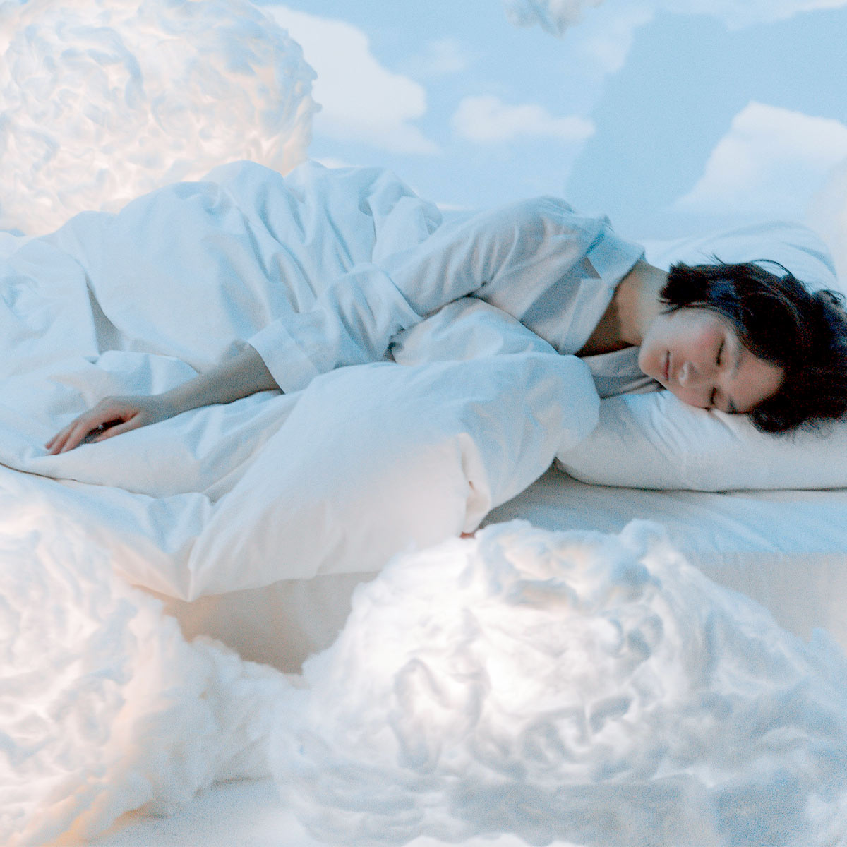 Sheepskin gives you a warm, comfortable sleep