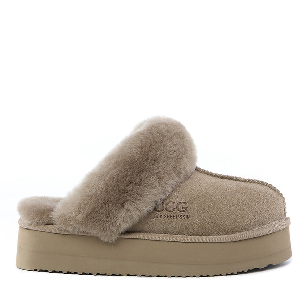 UGG Platinum Platform Scuff