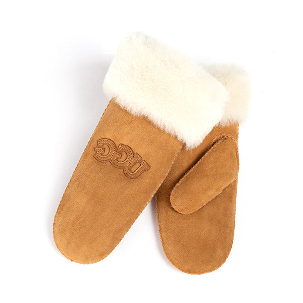 UGG Premium Logo Mitten Gloves