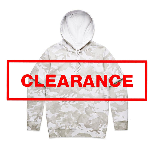 MENS STENCIL CAMO HOOD