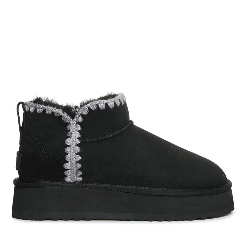 UGG Premium Mini Platform Stitch Boots