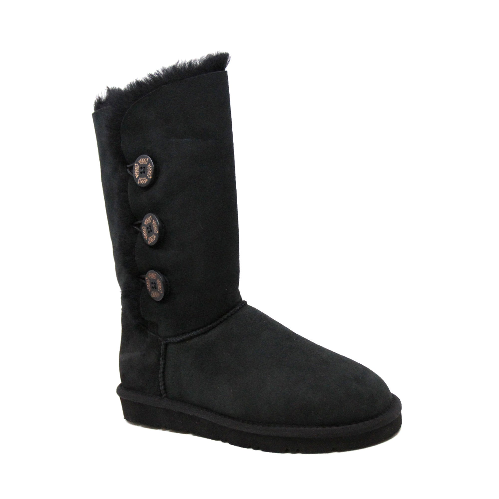 Tall 3-Buttons Ugg Boots