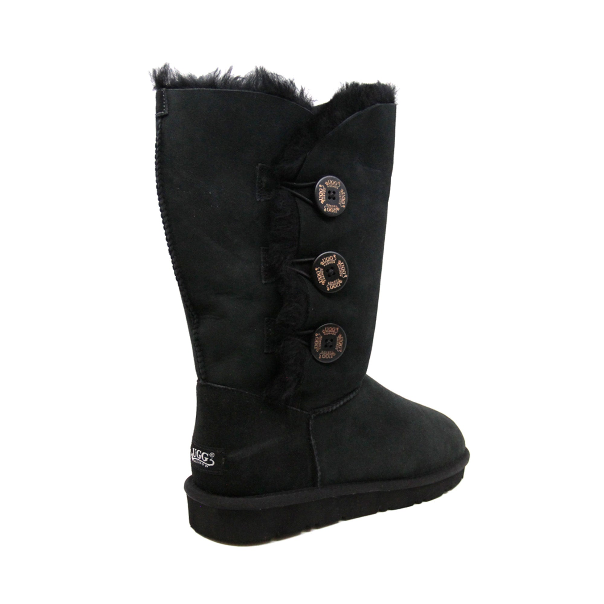 Tall 3-Buttons Ugg Boots