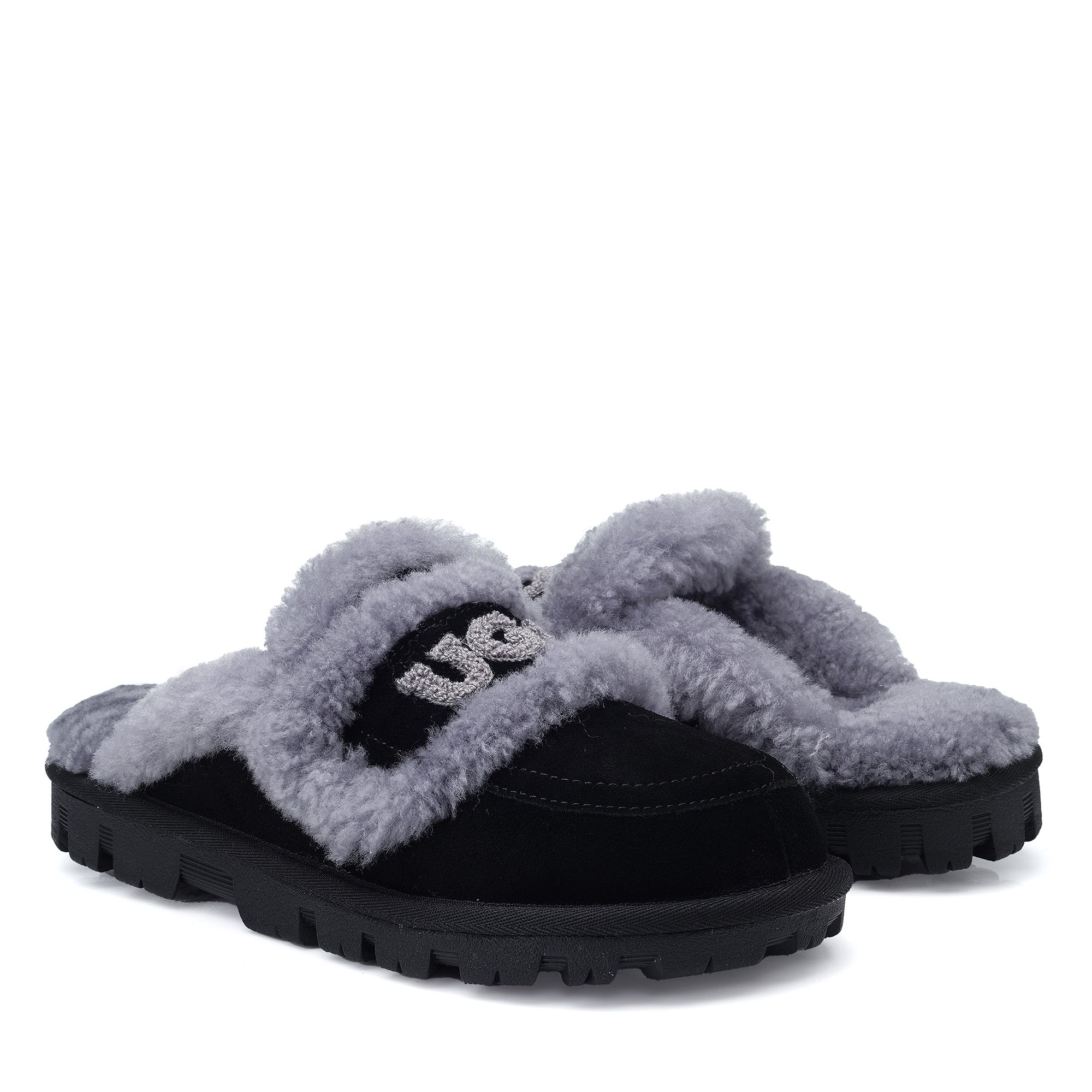 Logo Shearling Ugg Slipper