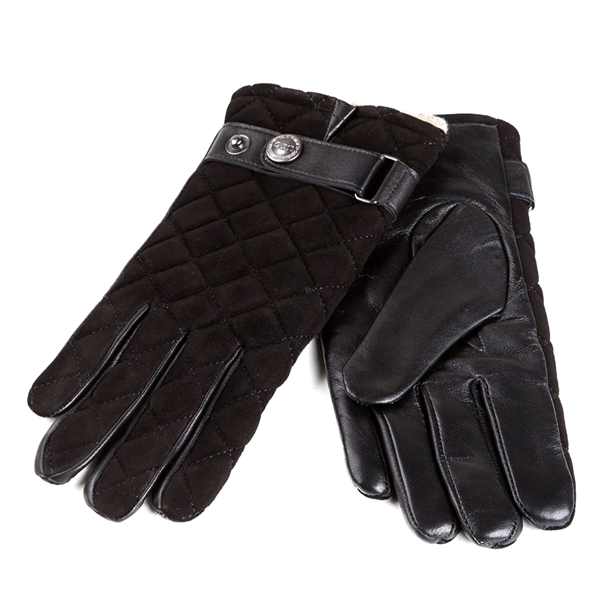 Ladies Quilted Ugg Gloves