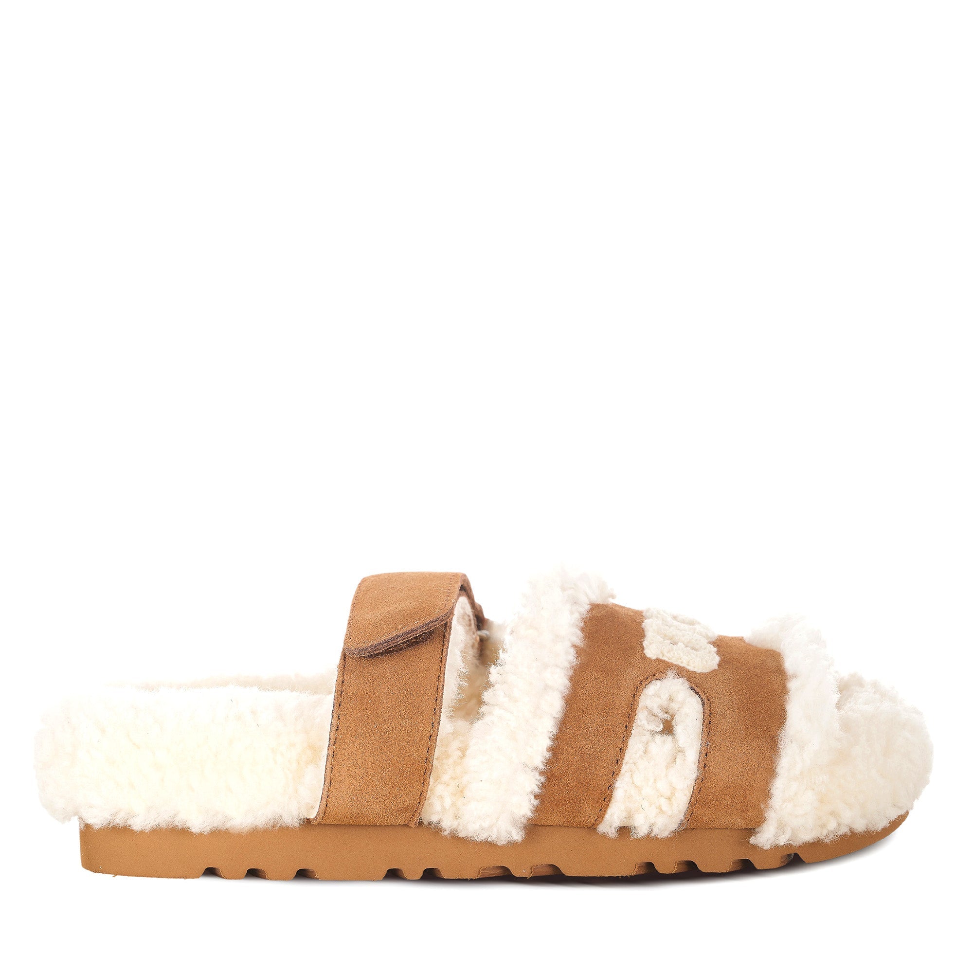 Estela Logo Shearling Ugg Slippers