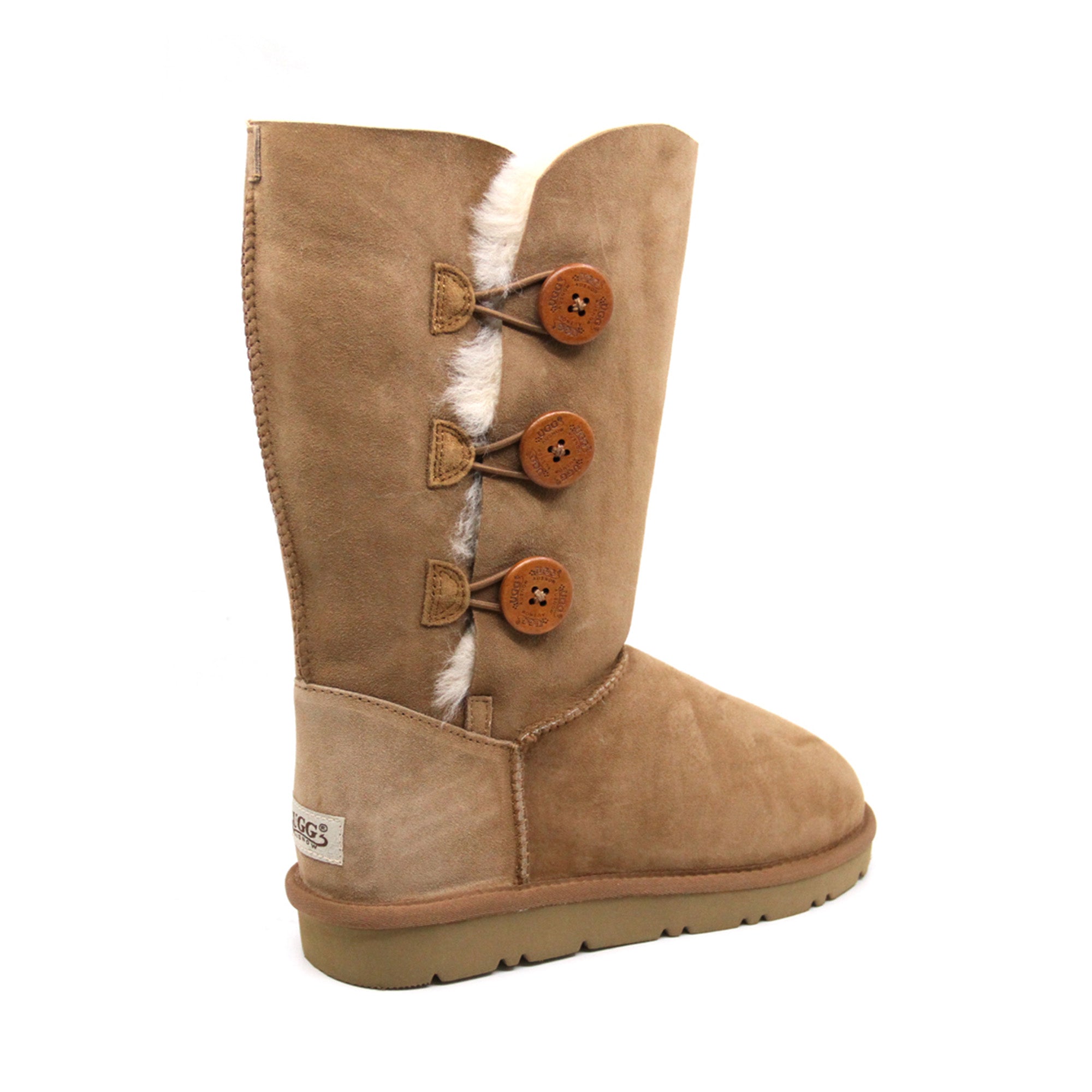 Tall 3-Buttons Ugg Boots