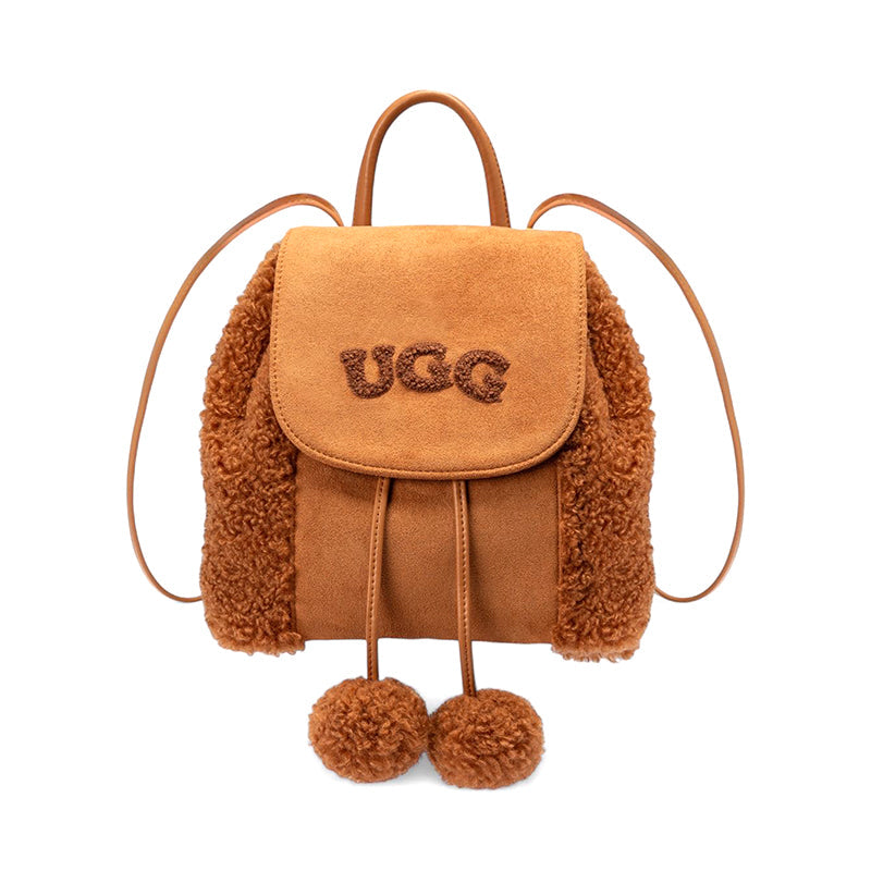 UGG Premium Backpack Pom | Sheepskin Boots for Cold Weather