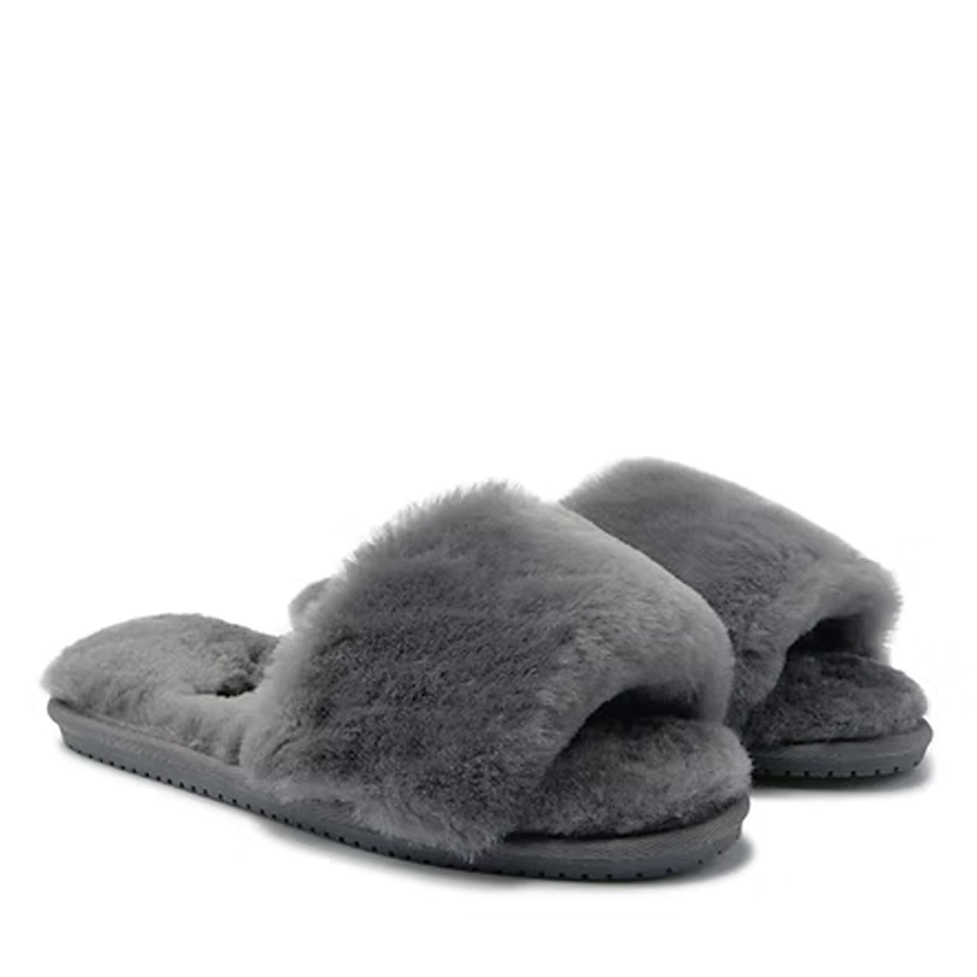 Premium Slides Fluffy Uggs