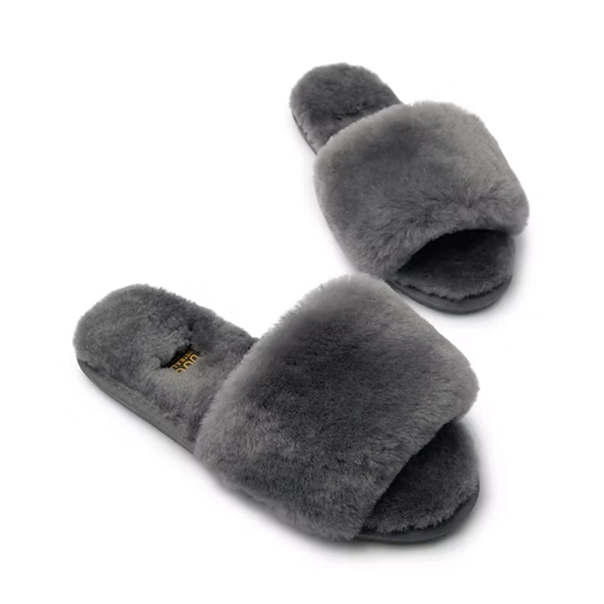 Premium Slides Fluffy Uggs