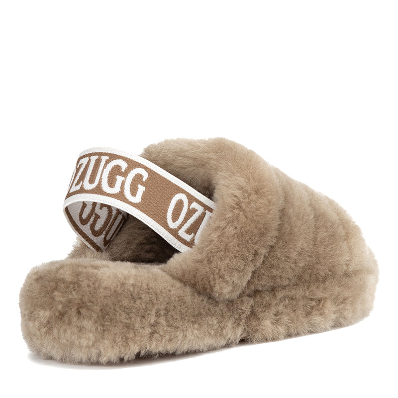 UGG Premium Kids Fluffy Sandals