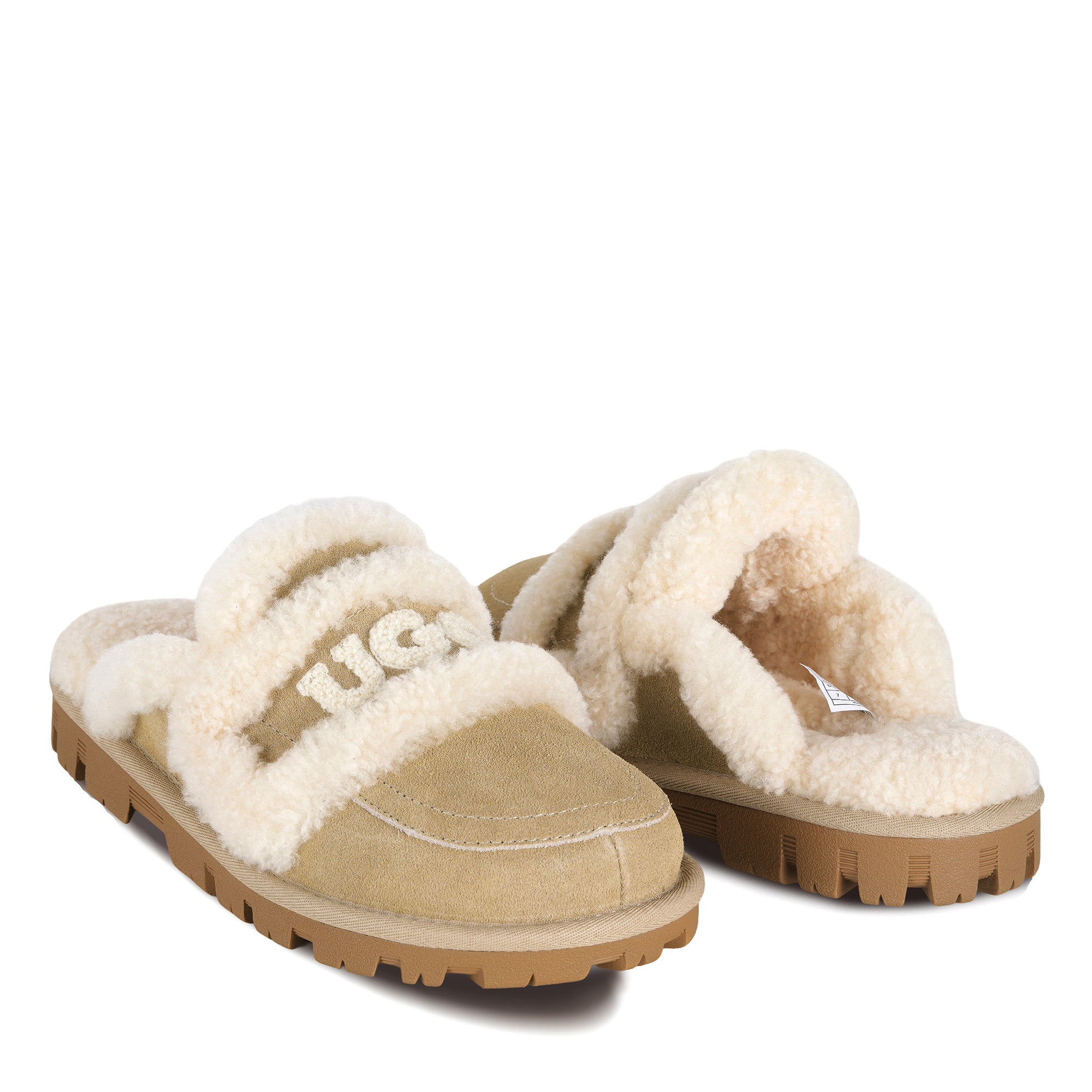 Logo Shearling Ugg Slipper