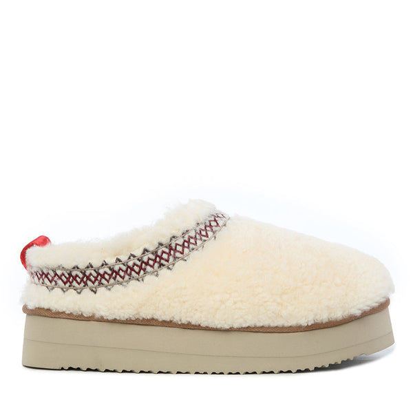 UGG Ultimate Fluffy Taz Platform Slippers