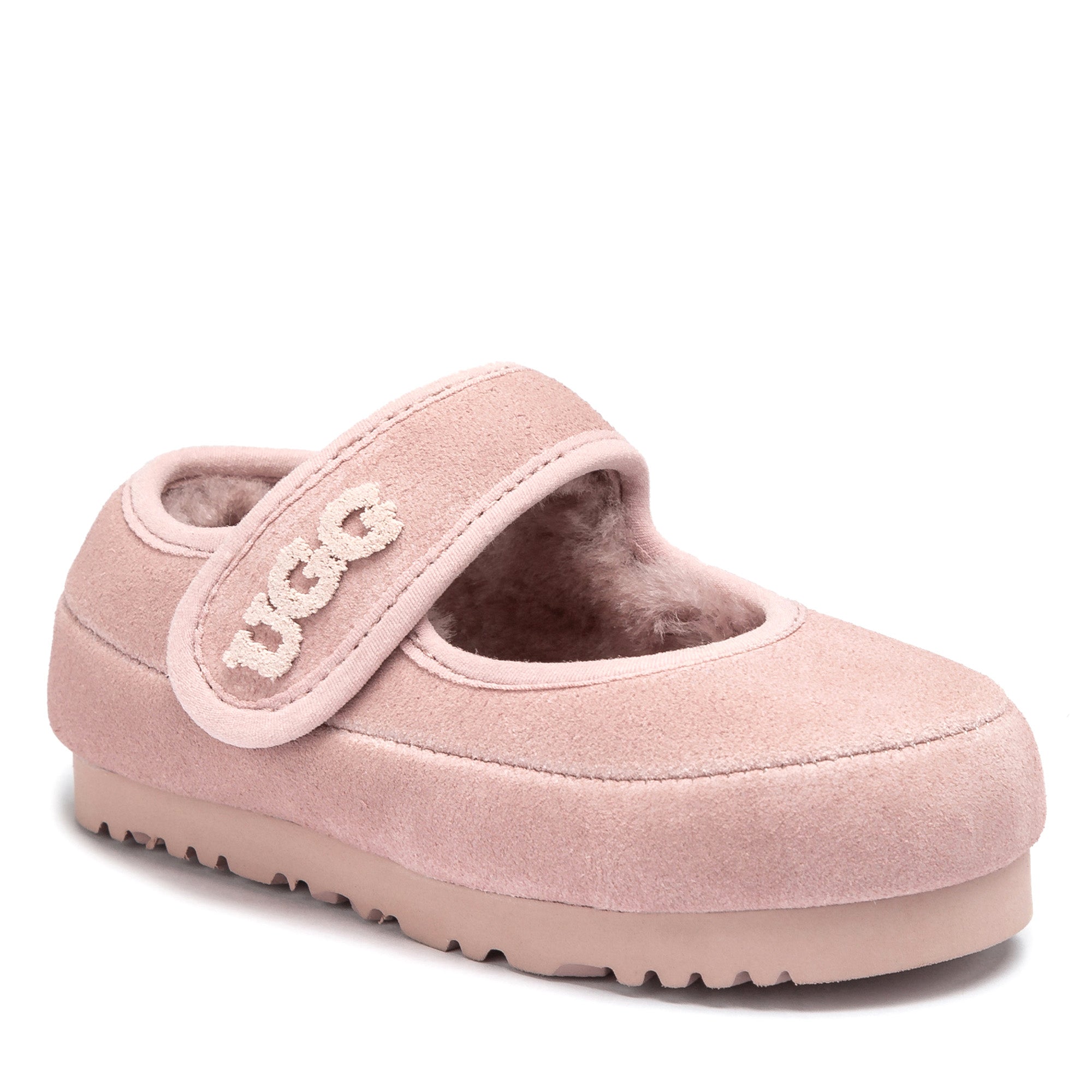 Kids Velcro Ugg Slippers