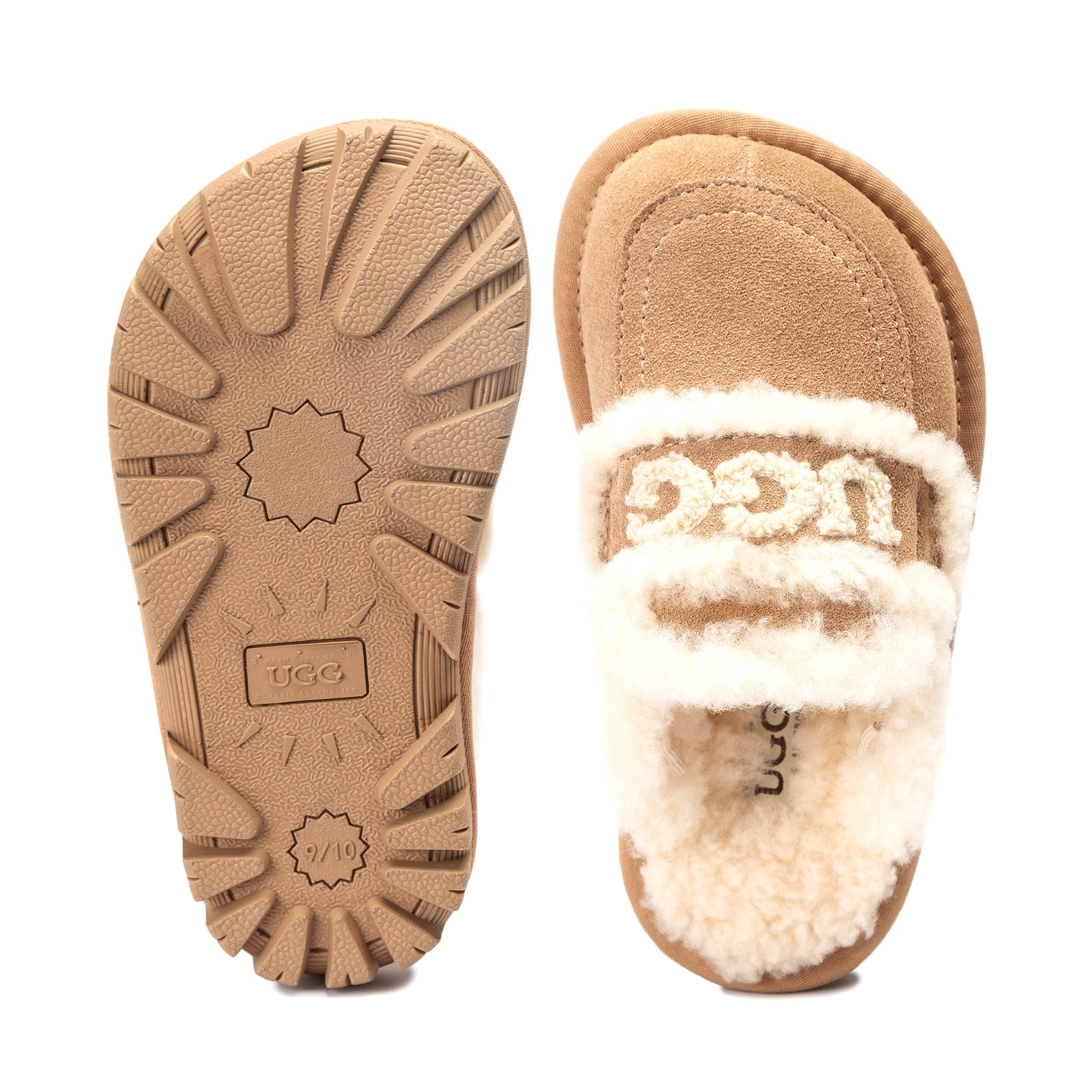 UGG Kids Logo Detachable Scuff