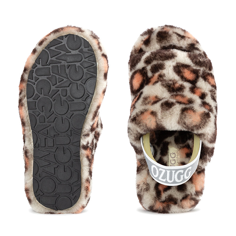 UGG Premium Kids Leopard Sandals