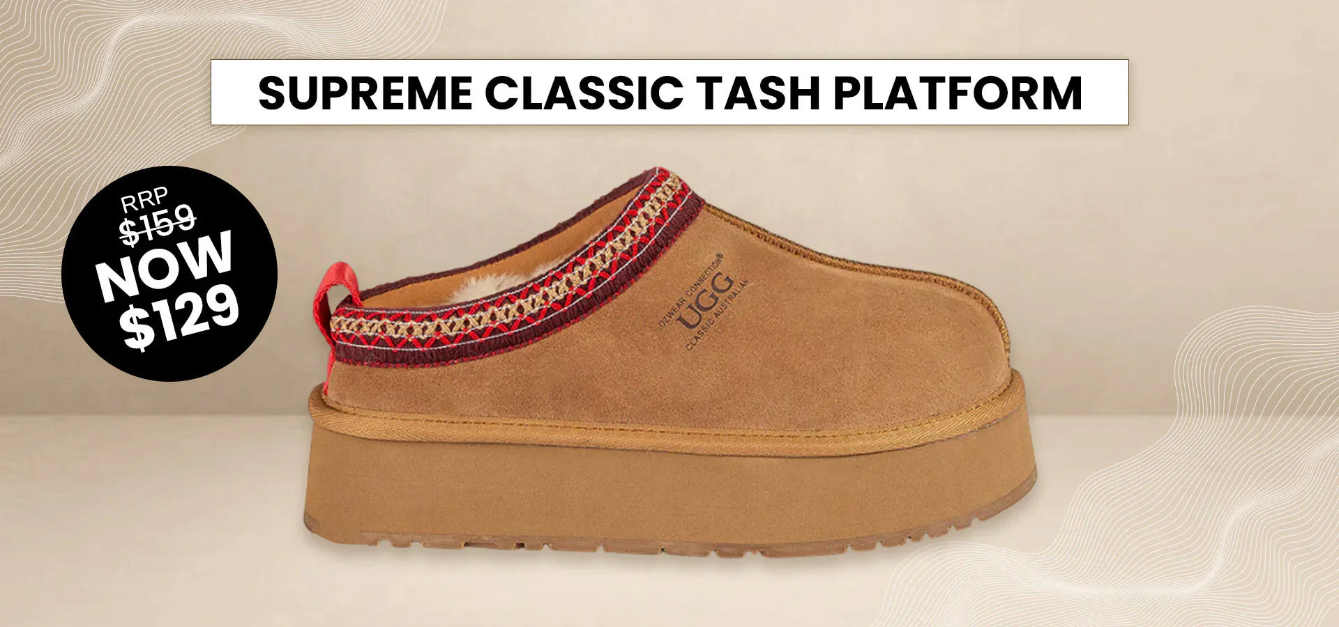 Supreme Classic Tash Platform Banner