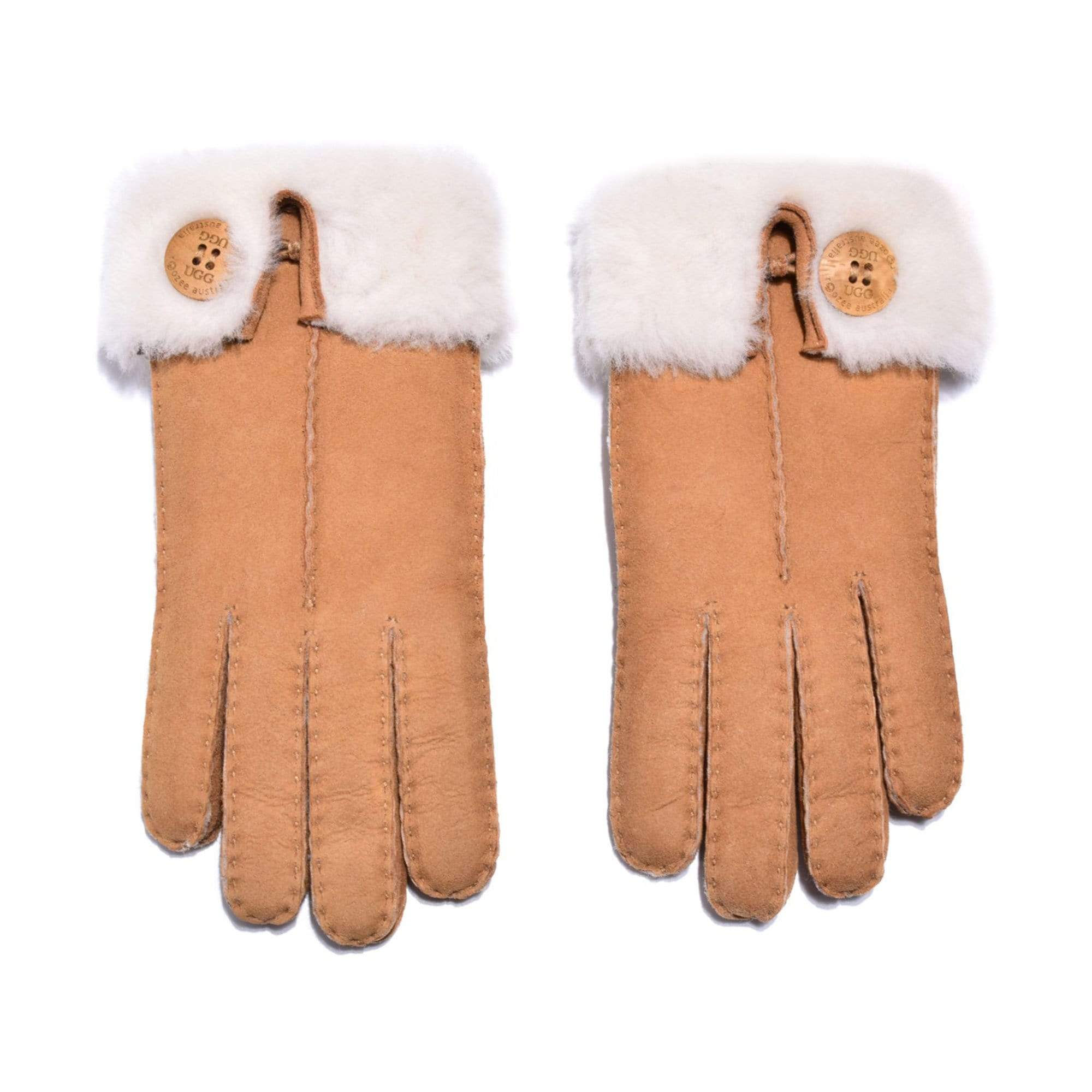 UGG Button Sheepskin Gloves