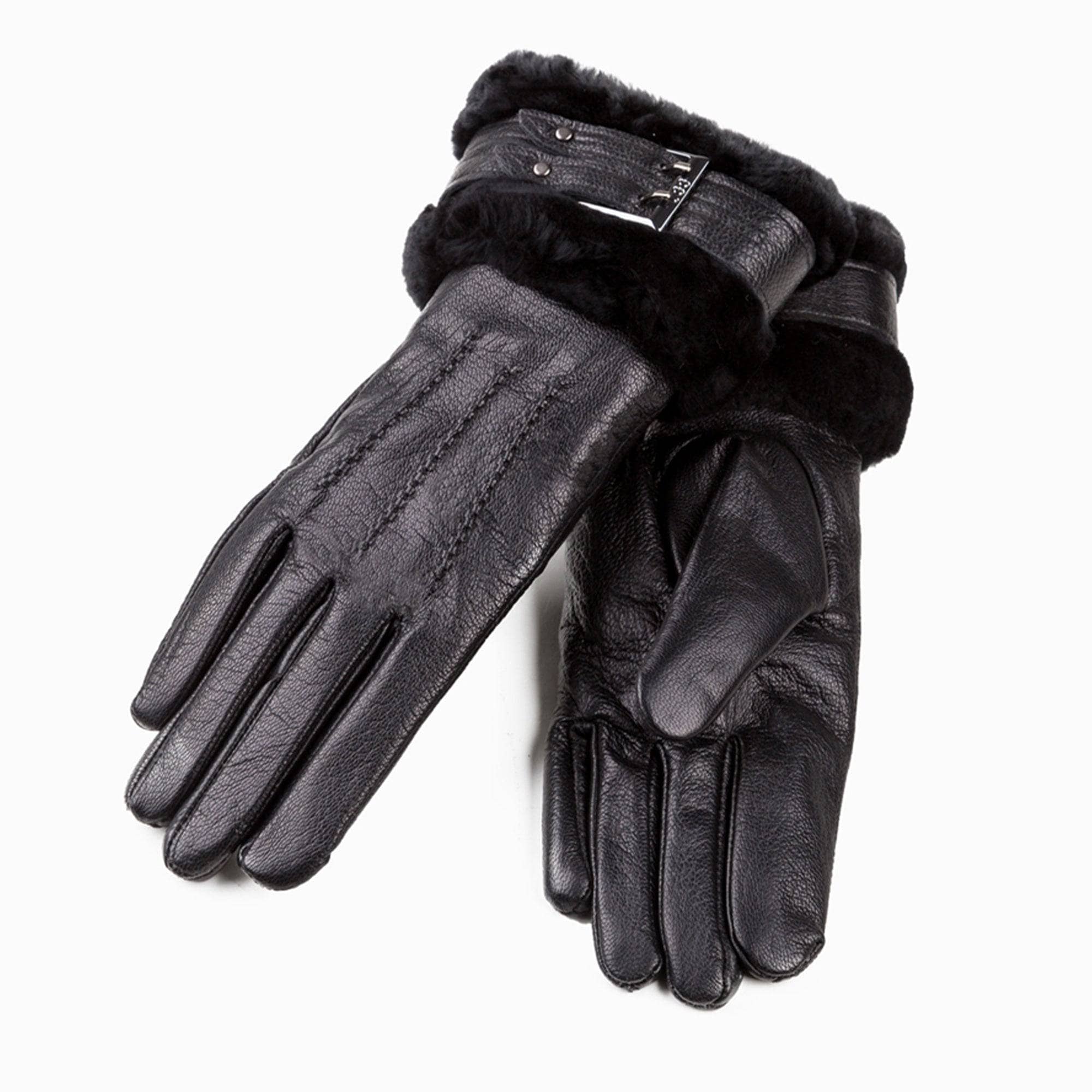 UGG Premium Lambskin Cuff Gloves